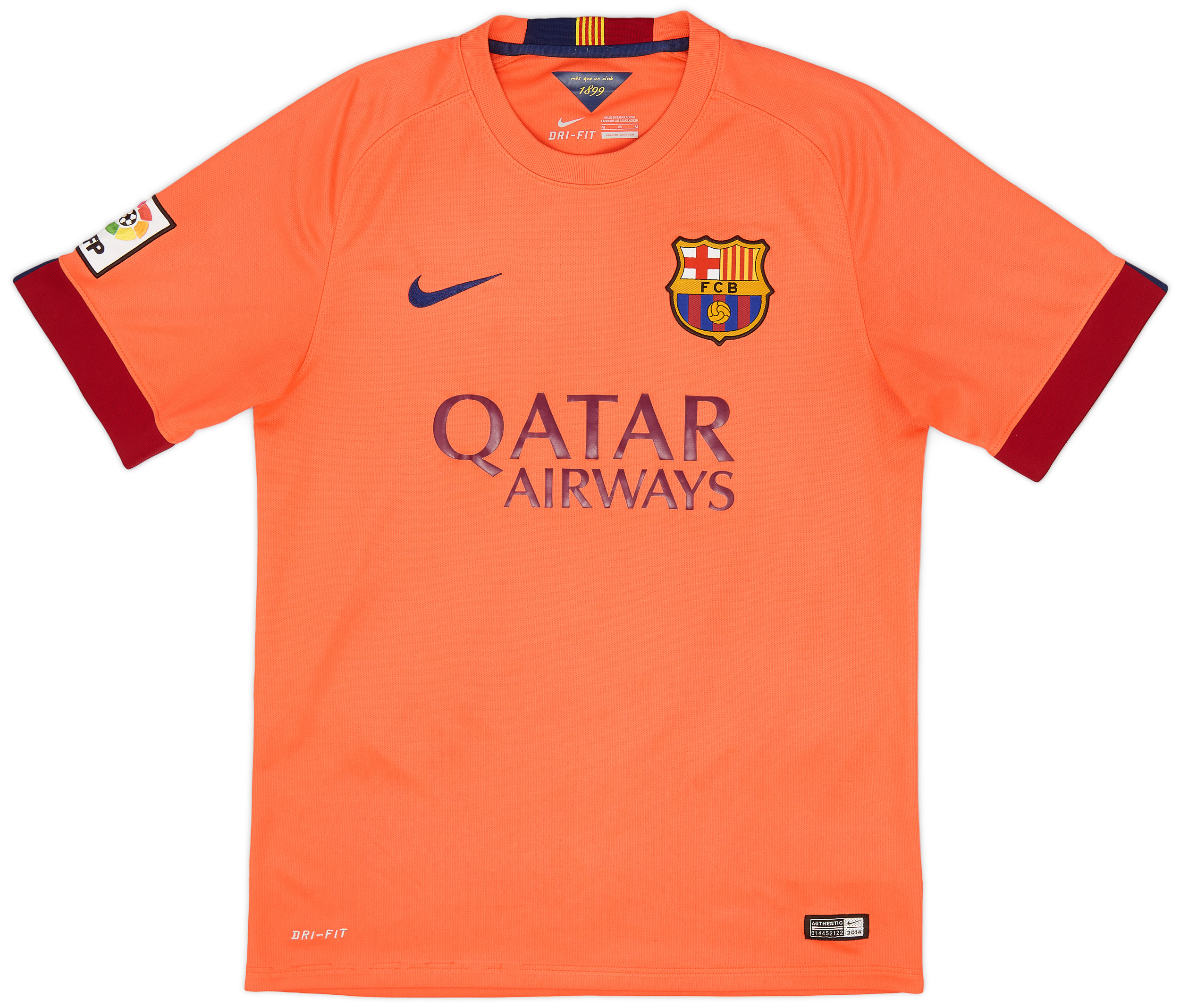 2014 15 Barcelona Away Shirt Messi 10 9 10 M