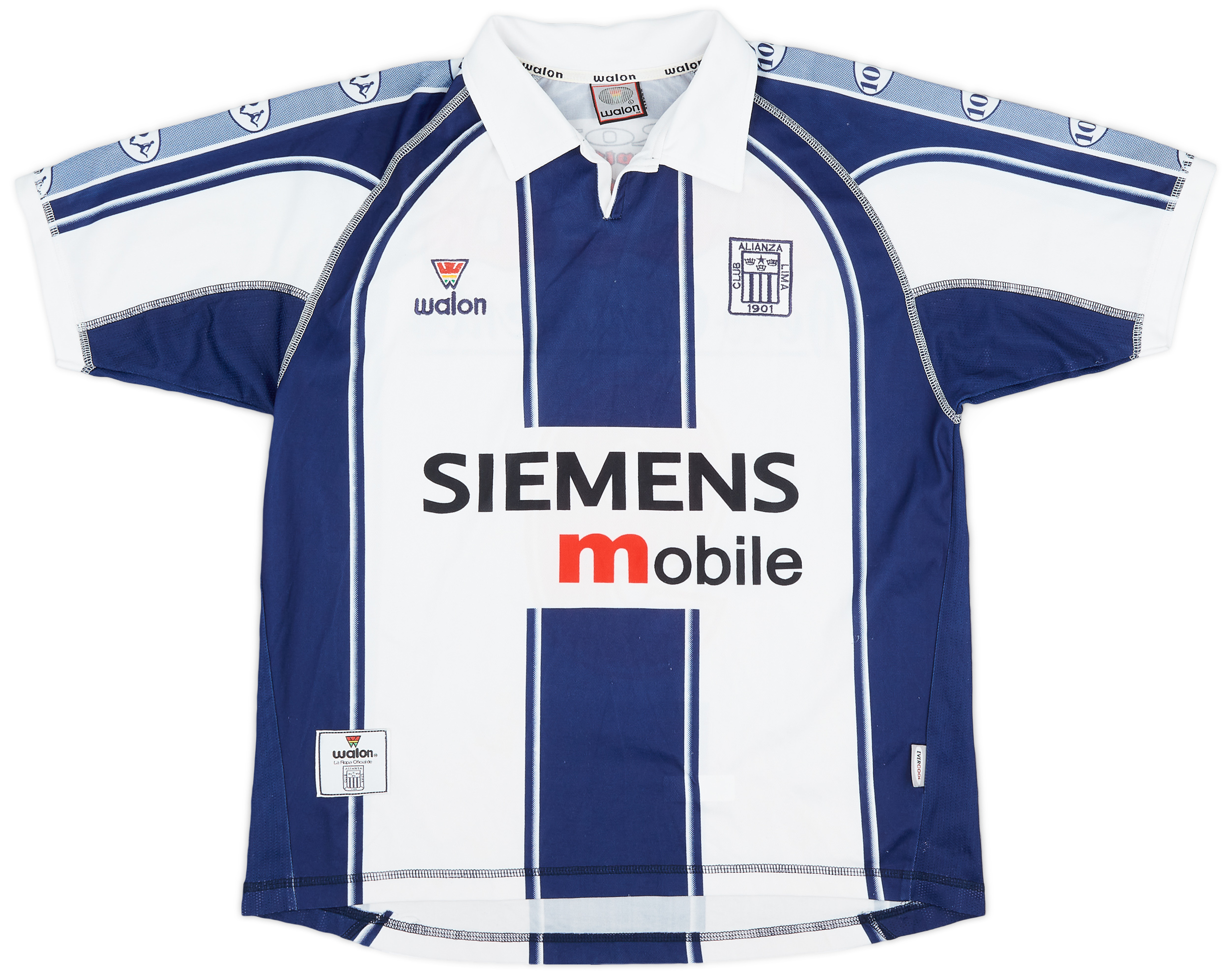 2003 Alianza Lima Home Shirt #9 - 8/10 - (L)