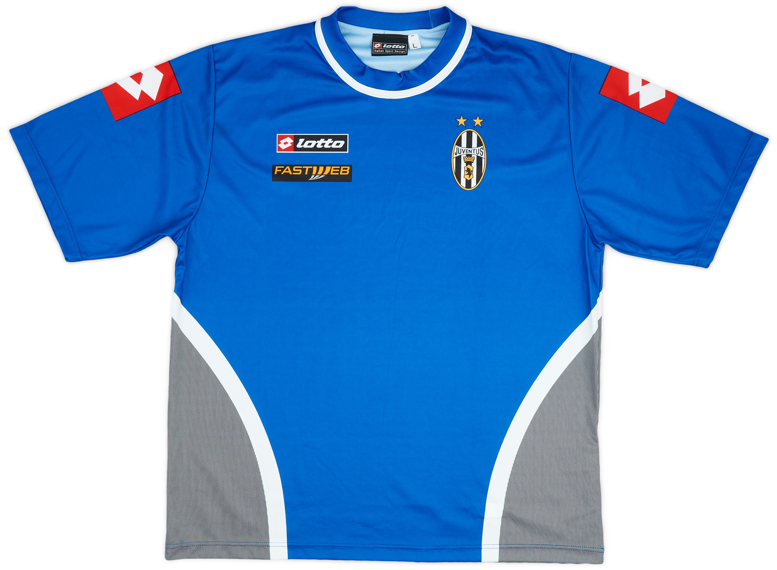 2001-02 Juventus Lotto Training Shirt - 8/10 - (XL)