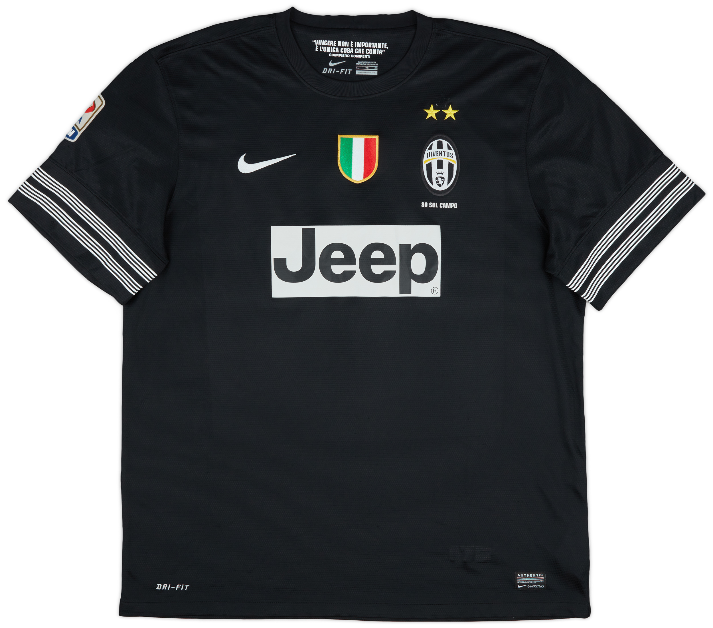 2012 13 Juventus Away Shirt Pogba 6 6 10 XL