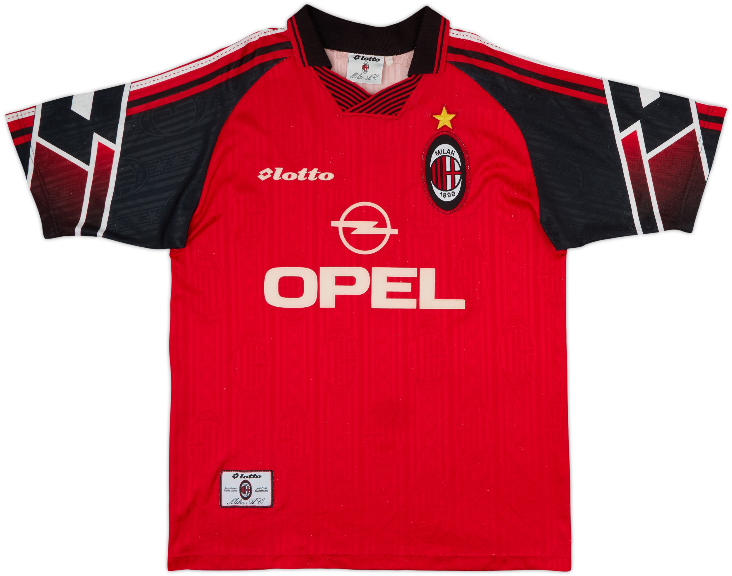 1997-98 AC Milan 'Belo Horizonte' Fourth Shirt - 7/10 - (L)