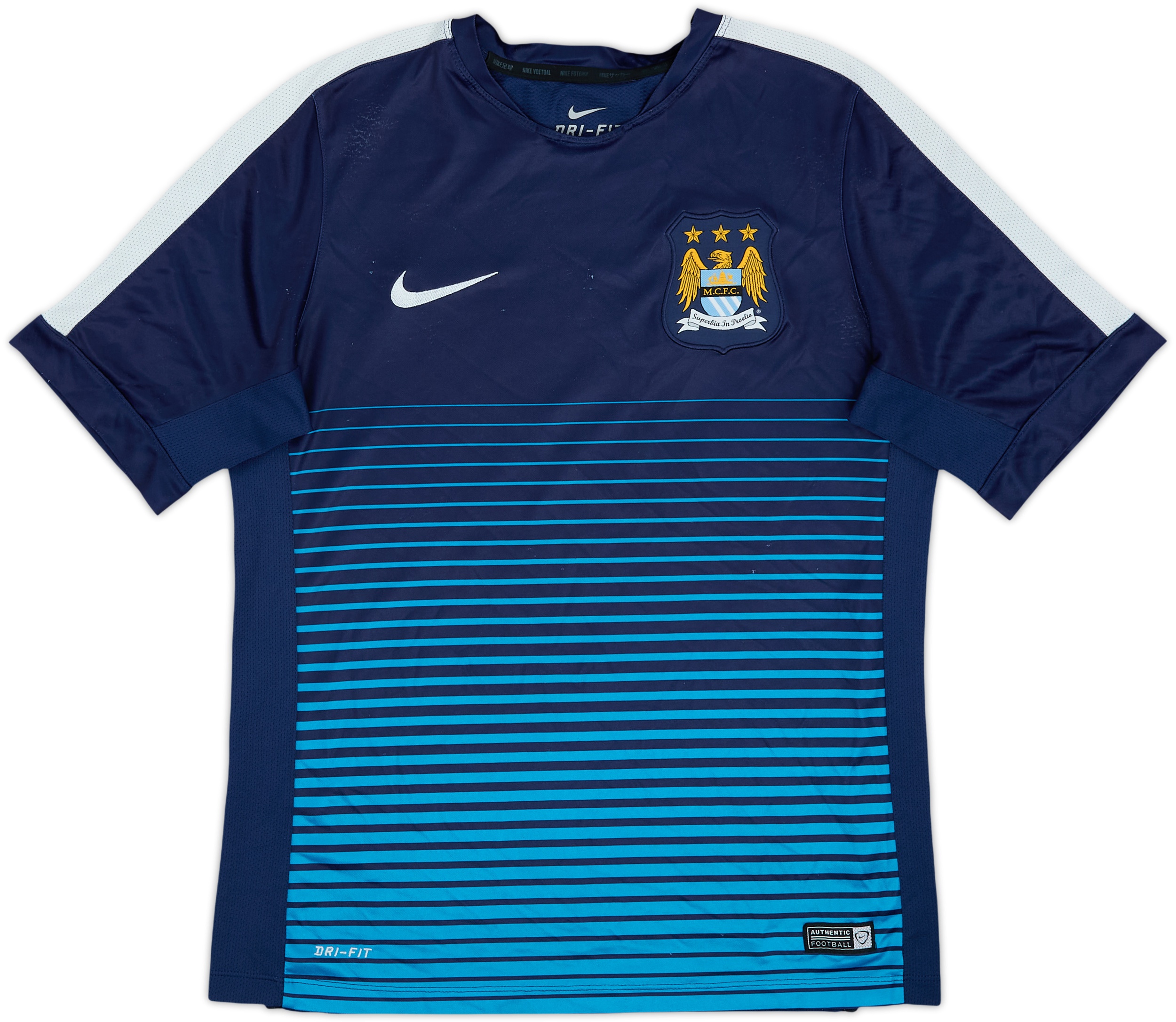 2014-15 Manchester City Nike Training Shirt - 8/10 - (M)