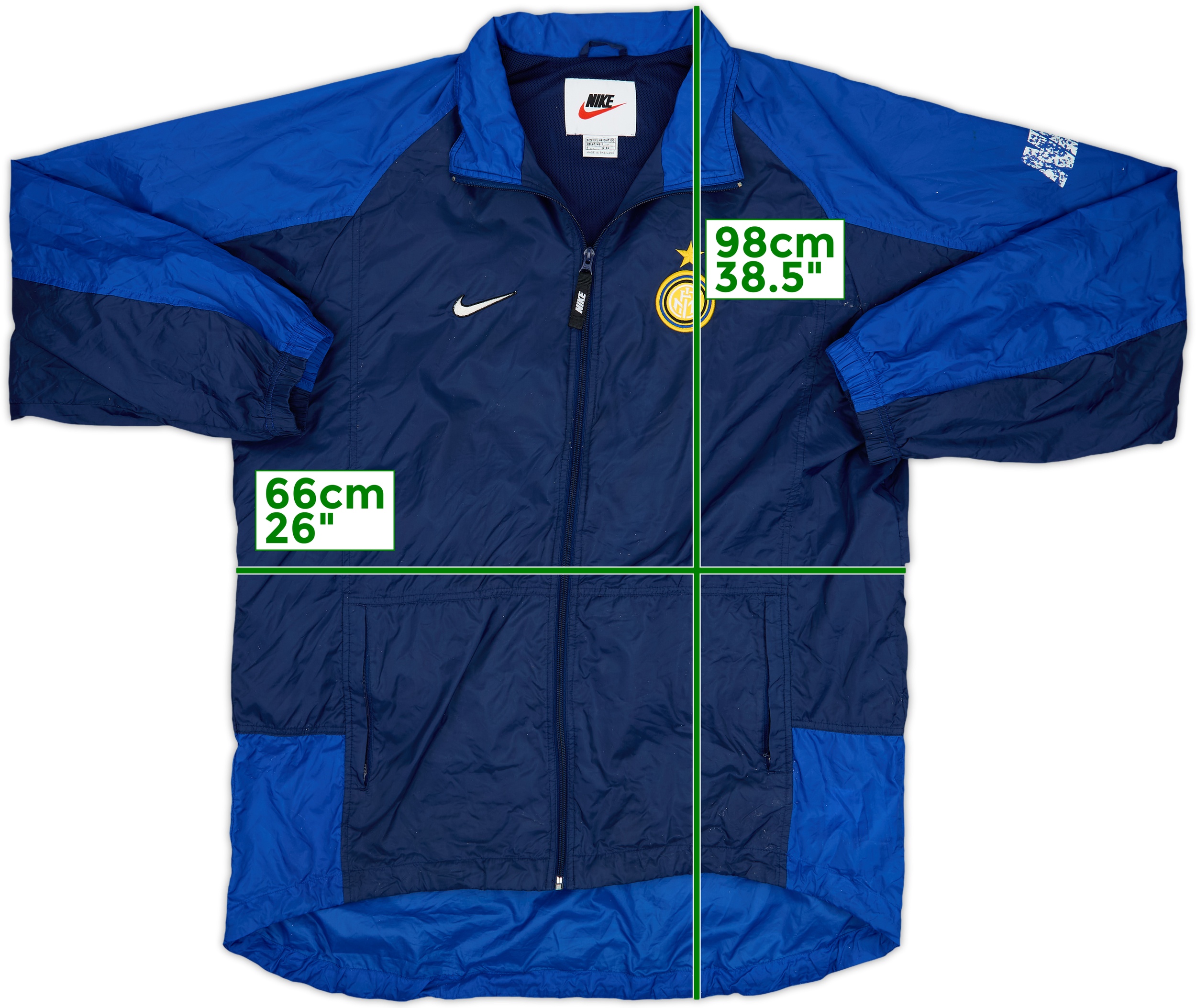 Nike Inter Milan シャツ 青/黒 ストライプ Nike Performance INTER MAILAND 2024/25 STADIUM THIRD - Club