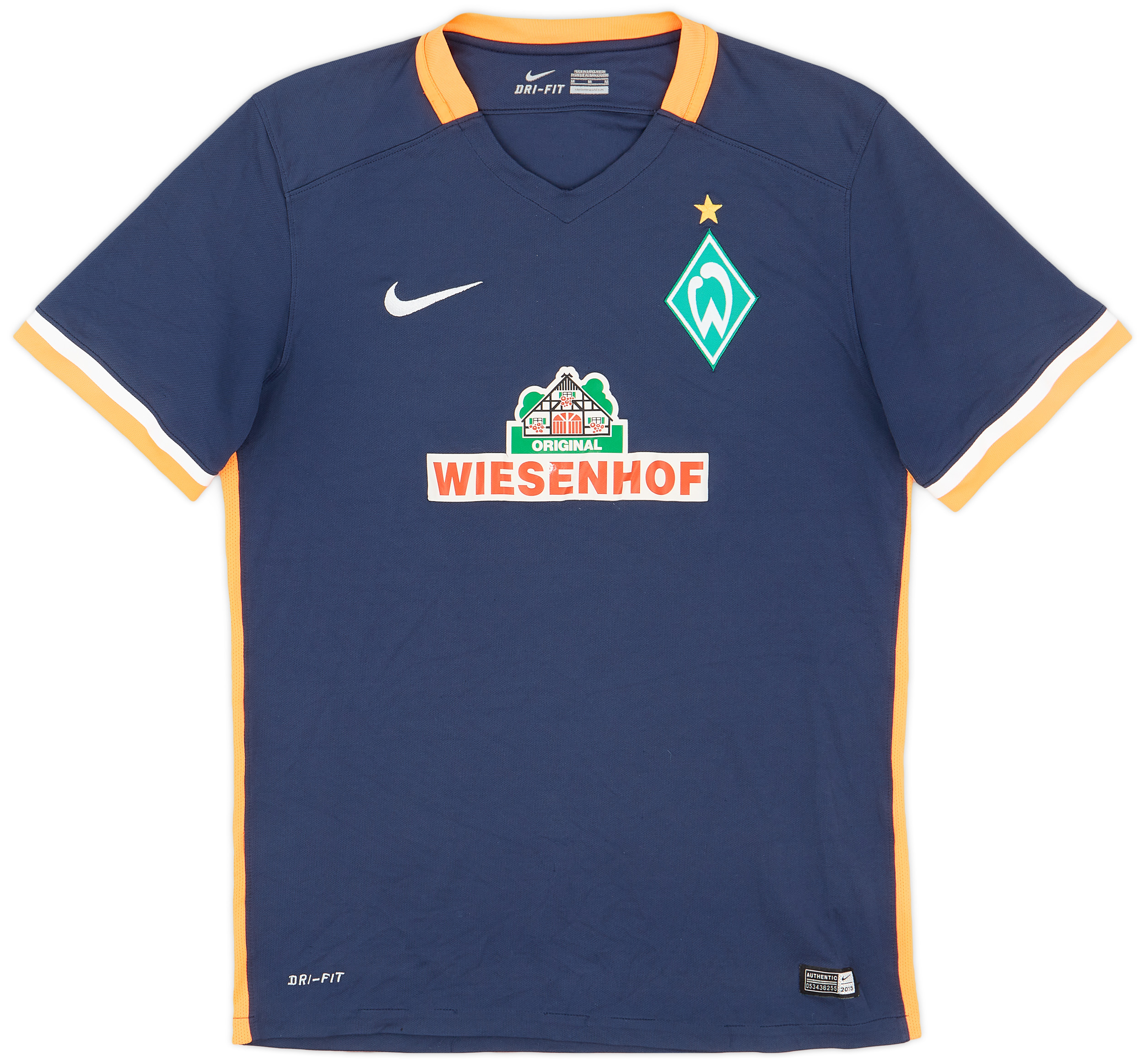 2015-16 Werder Bremen Away Shirt - 7/10 - (M)