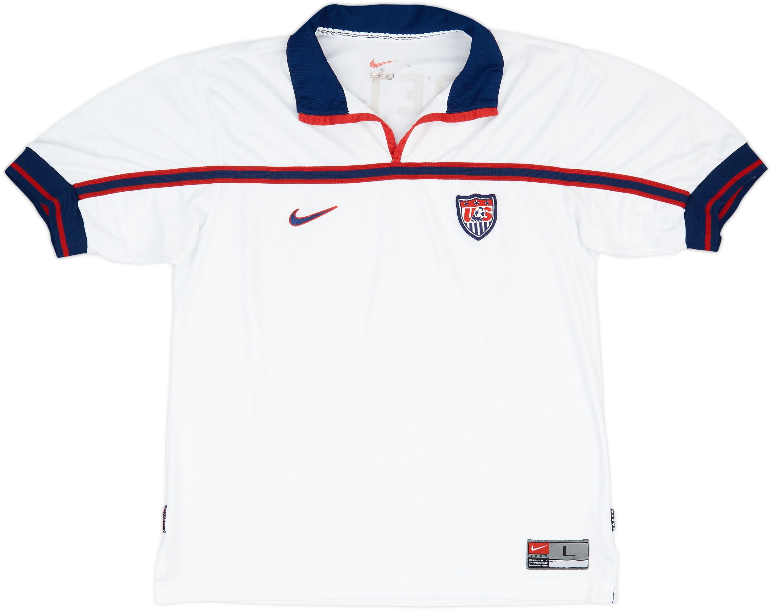 1998-99 USA Home Shirt - 4/10 - (L)