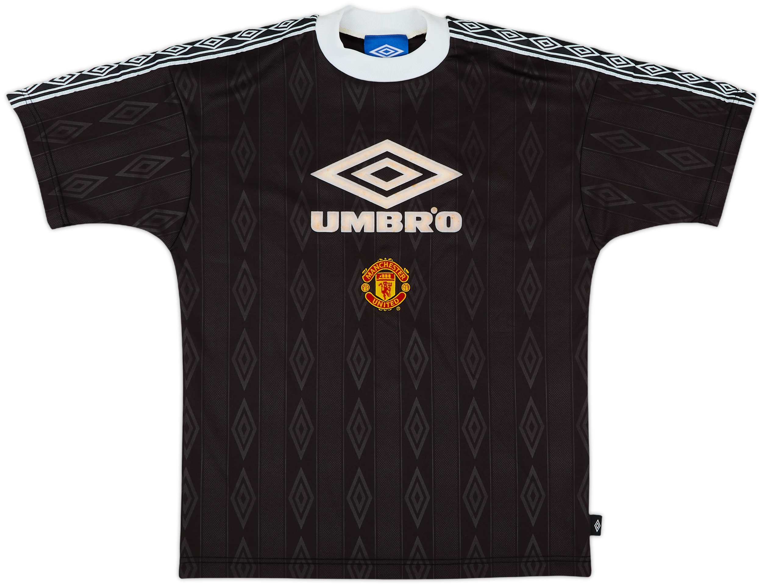 1996-97 Manchester United Umbro Training Shirt - 8/10 - (XL
