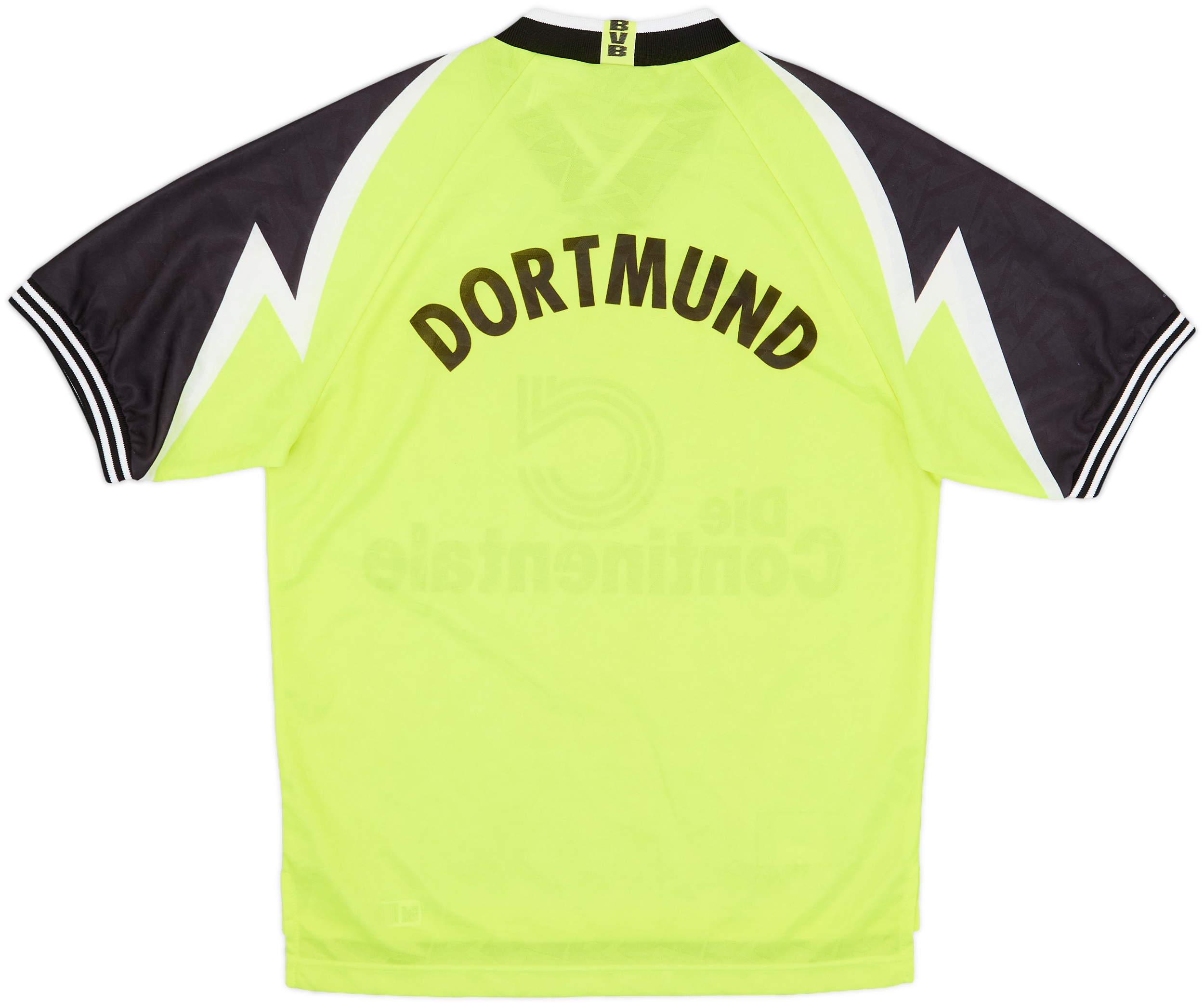 NIKE Borussia Dortmund 1995/96 サッカーシャツ 1995-96 Borussia Dortmund Home Shirt - 8/10 - (S)