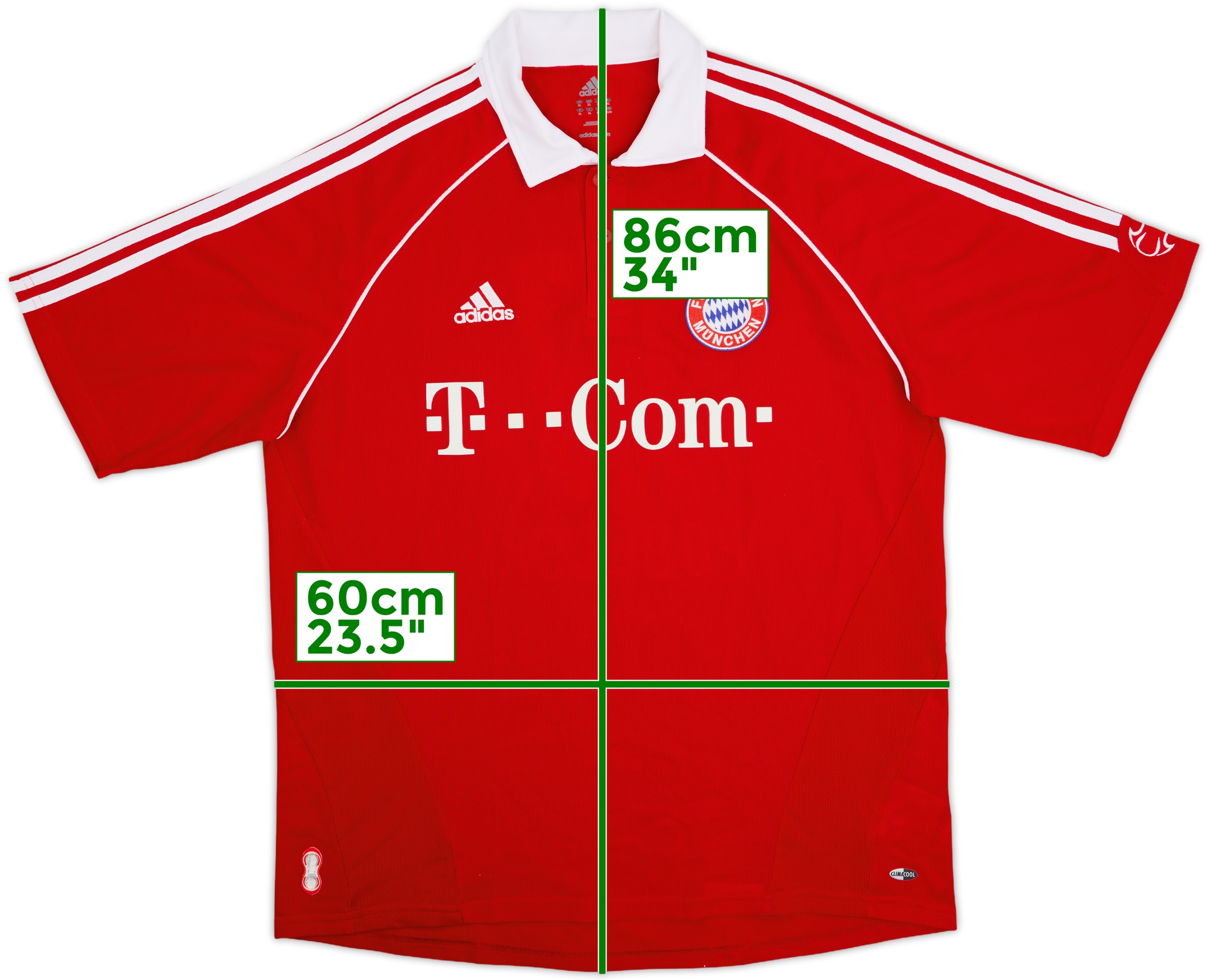 2005-06 Bayern Munich Home Shirt Podolski #11 - 6/10 - (XL)
