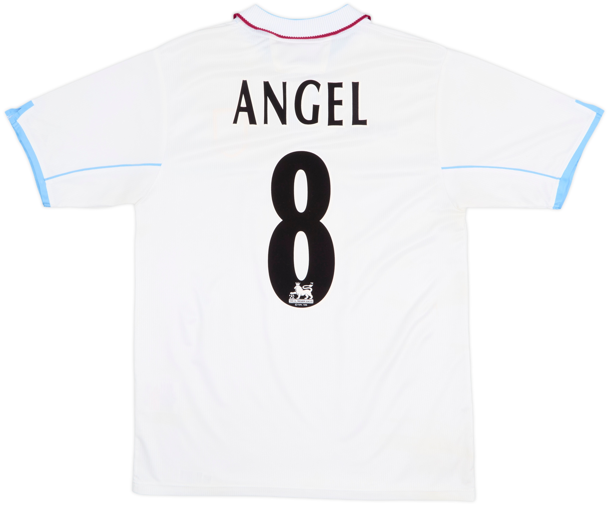 2002-03 Aston Villa Away Shirt Angel #8 - 8/10 - (S)