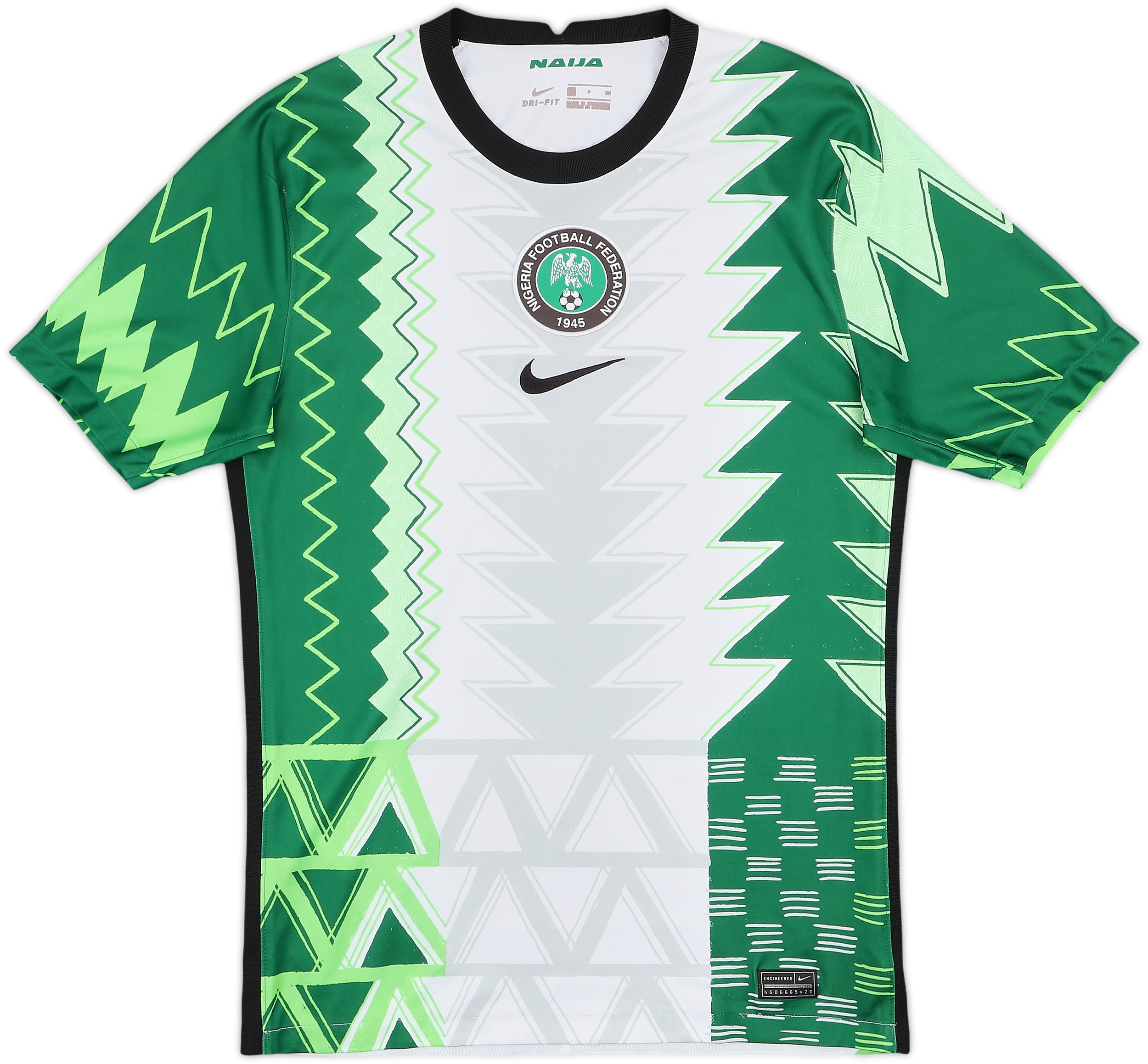 2020-21 Nigeria Home Shirt - 8/10 - (S)