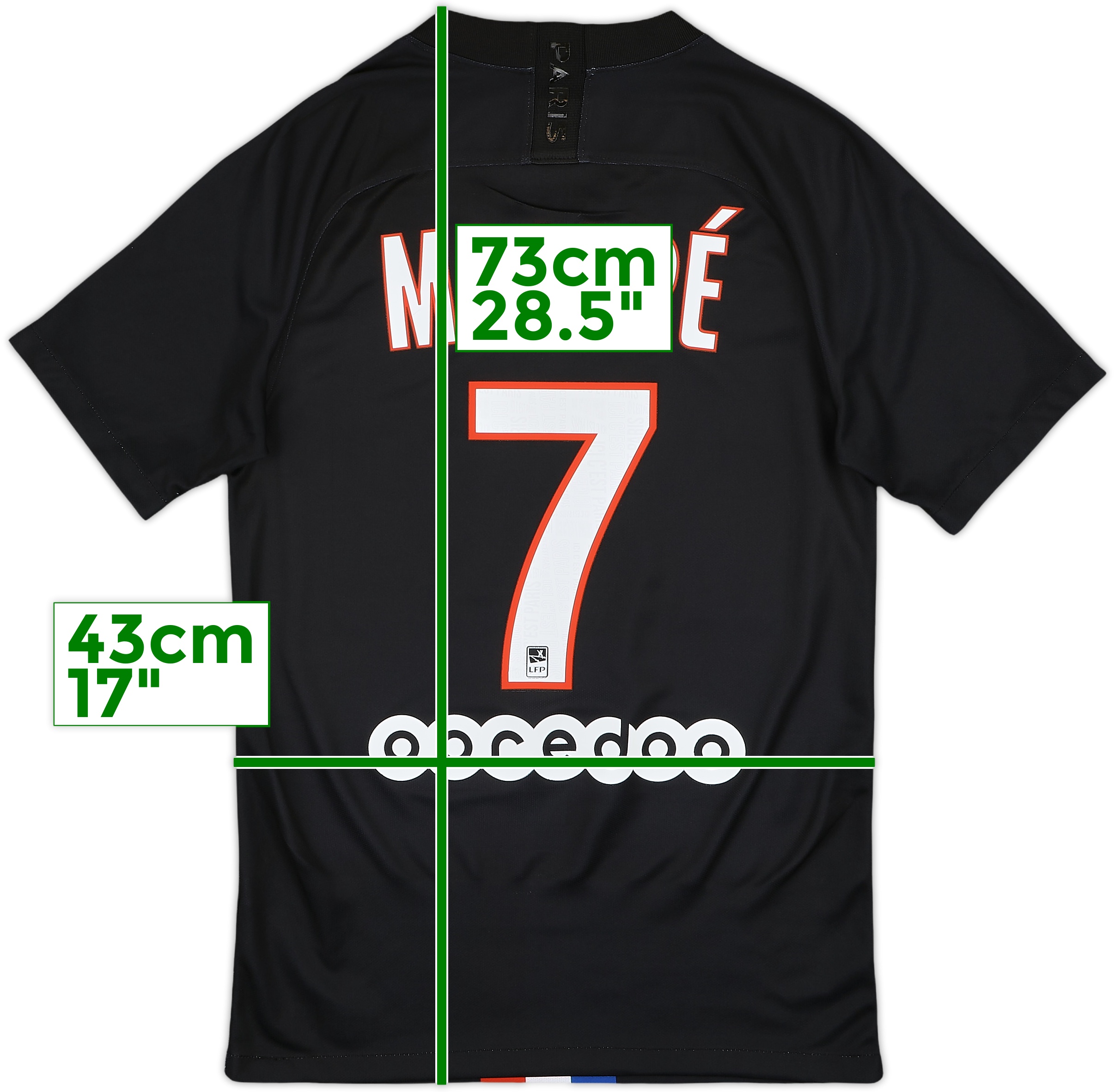 PSG(パリサンジェルマン)★ Tシャツ DC ACTION MBAPPE FLASH 紺 Paris Saint-Germain - パリサンジェルマン MBAPPE(エムバペ) T