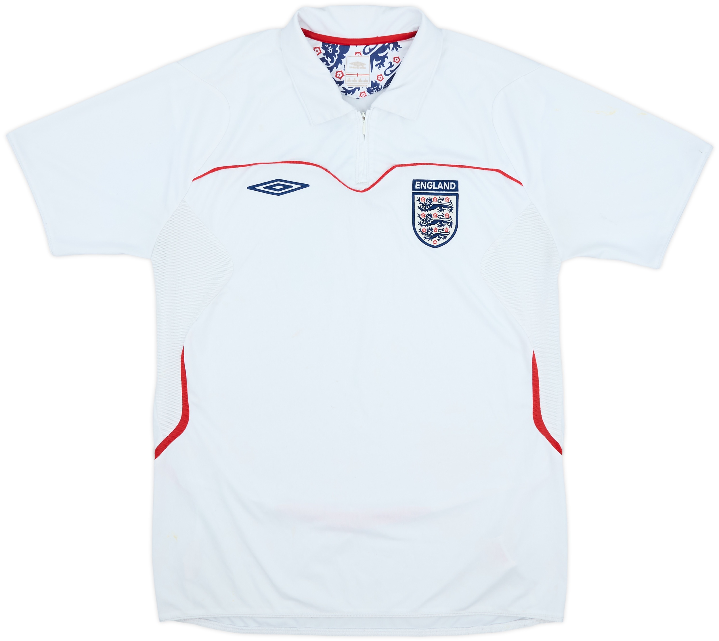 2000s England Umbro Polo Shirt - 4/10 - (L)