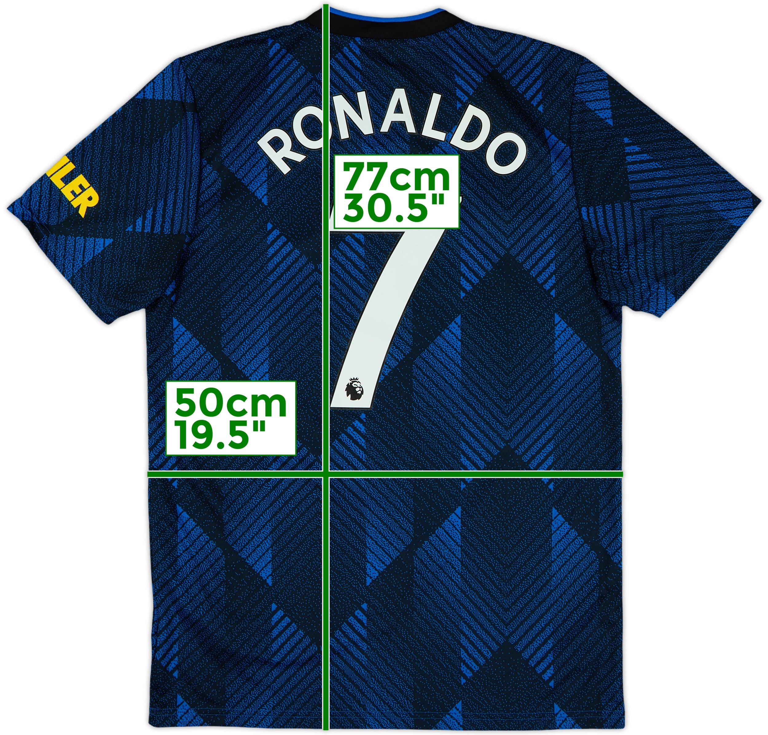サッカーユニフォーム インテル 00-01 3rd #9 RONALDO タグ付