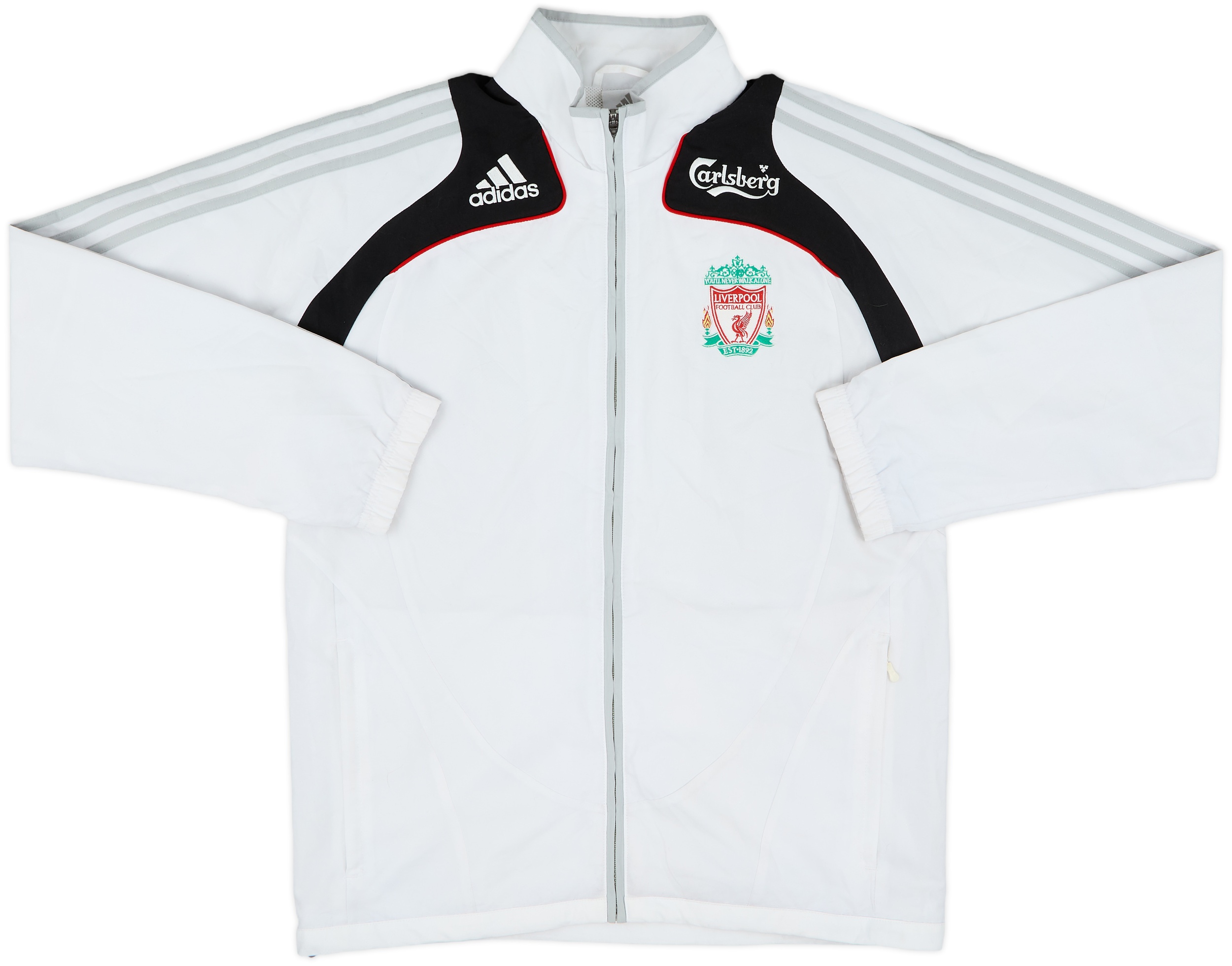 最も優遇の 2008-09 (S) - 7/10 - Jacket Track adidas Liverpool ウェア