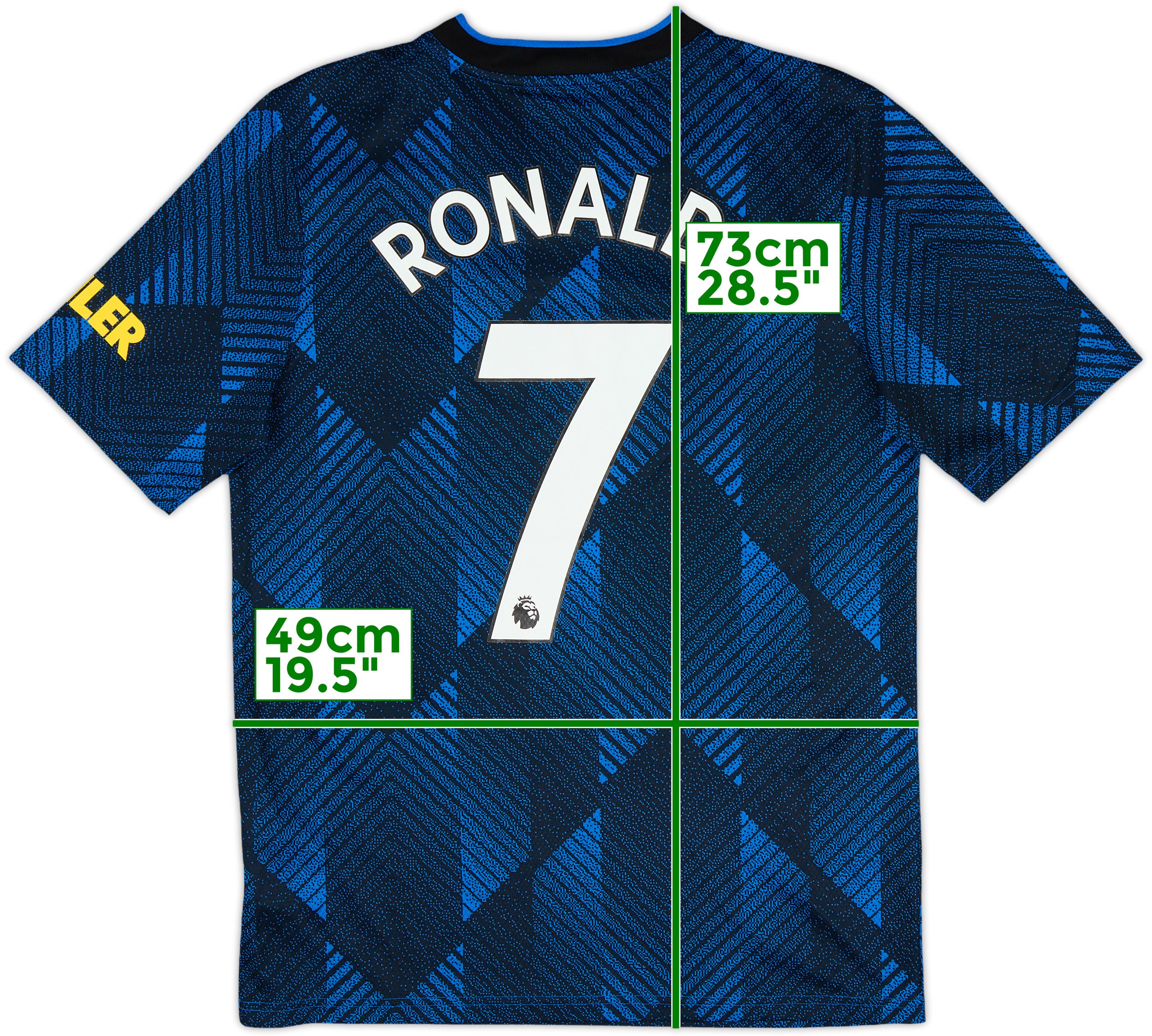 2021-22 Manchester United Third Shirt Ronaldo #7 - 9/10