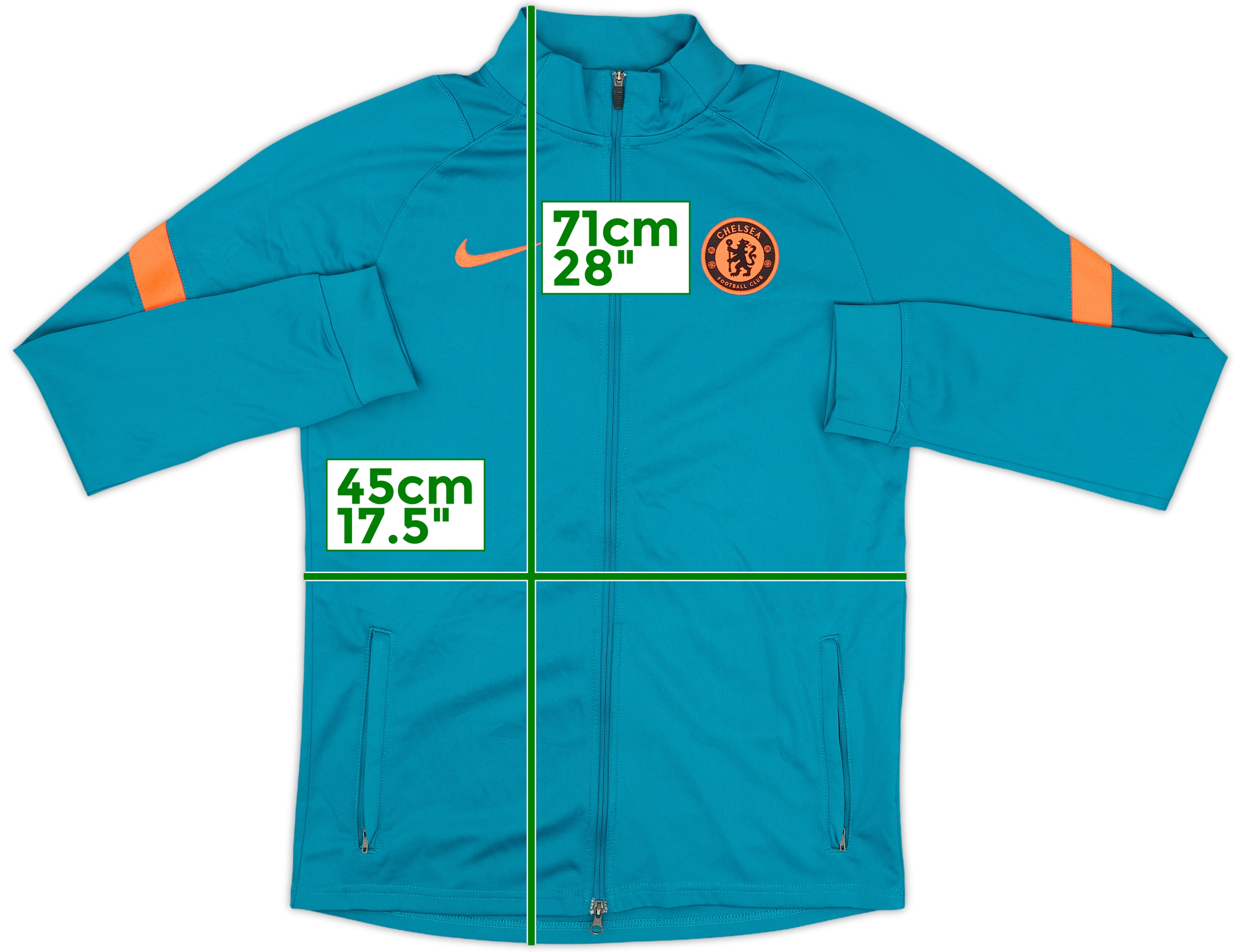 2021-22 Chelsea adidas Track Jacket - 9/10 - (XL.Boys)