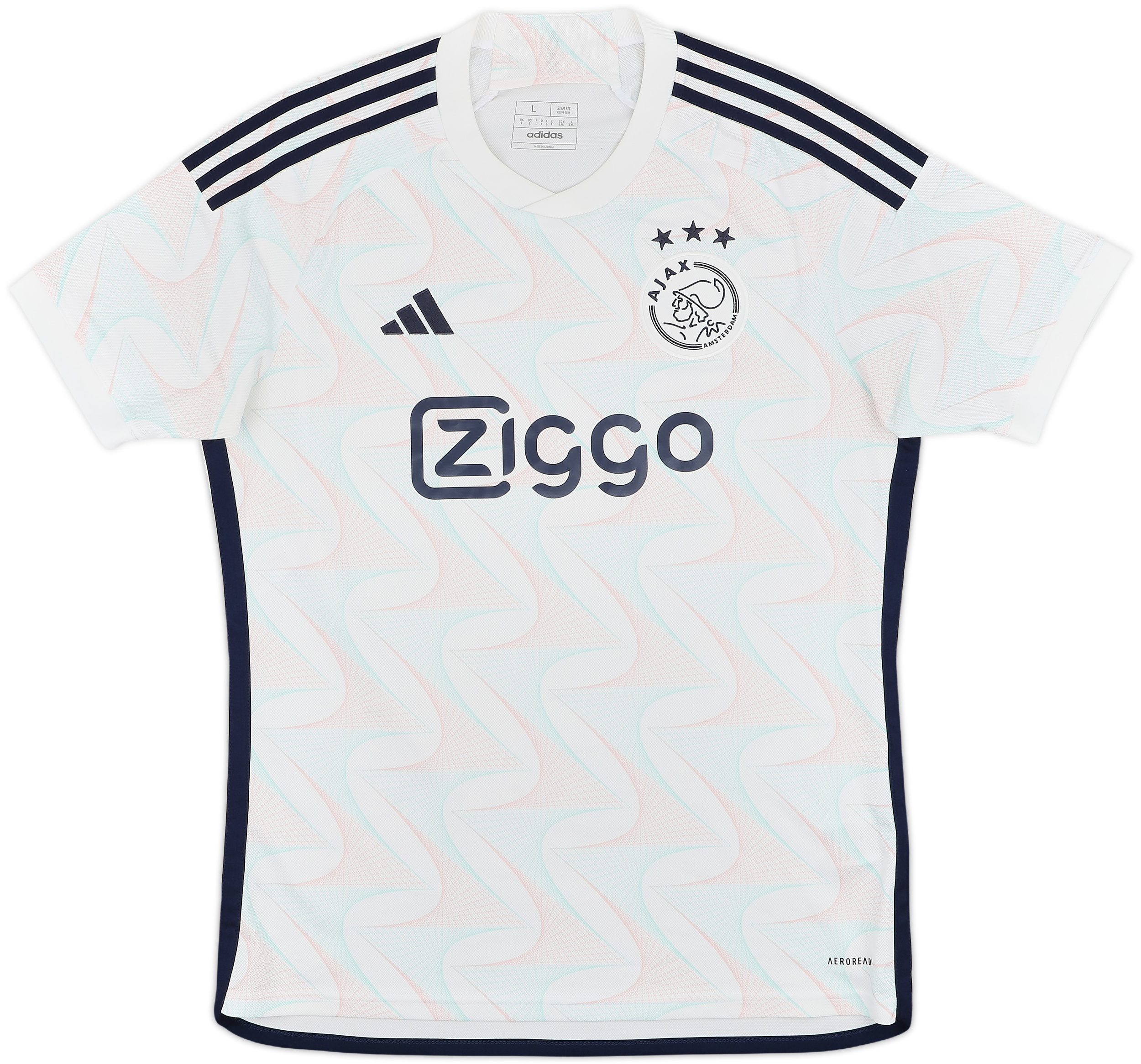 ウェア 09-10 Ajax Amsterdam away black L 2009-10 Ajax Away Shirt de Zeeuw #40 - 8/10 - (L)