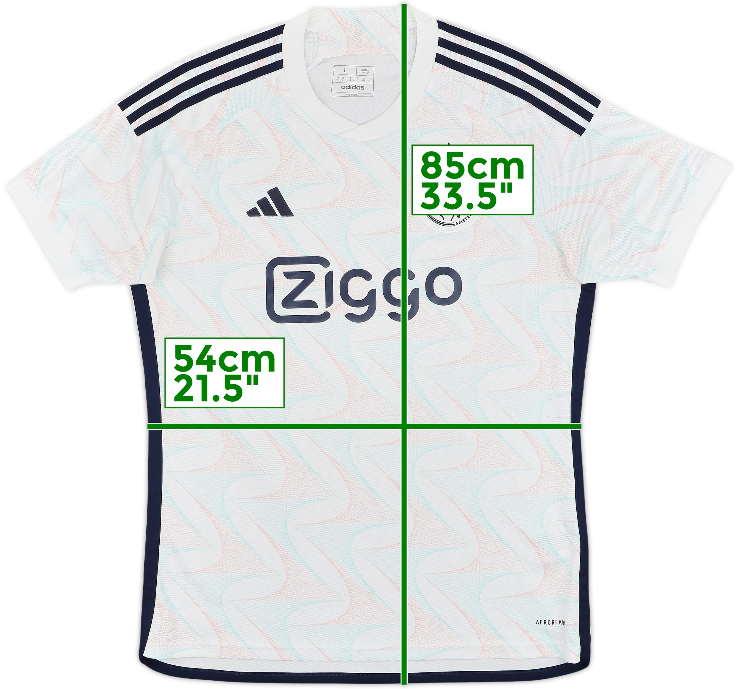 2023-24 Ajax Away Shirt - 8/10 - (L)