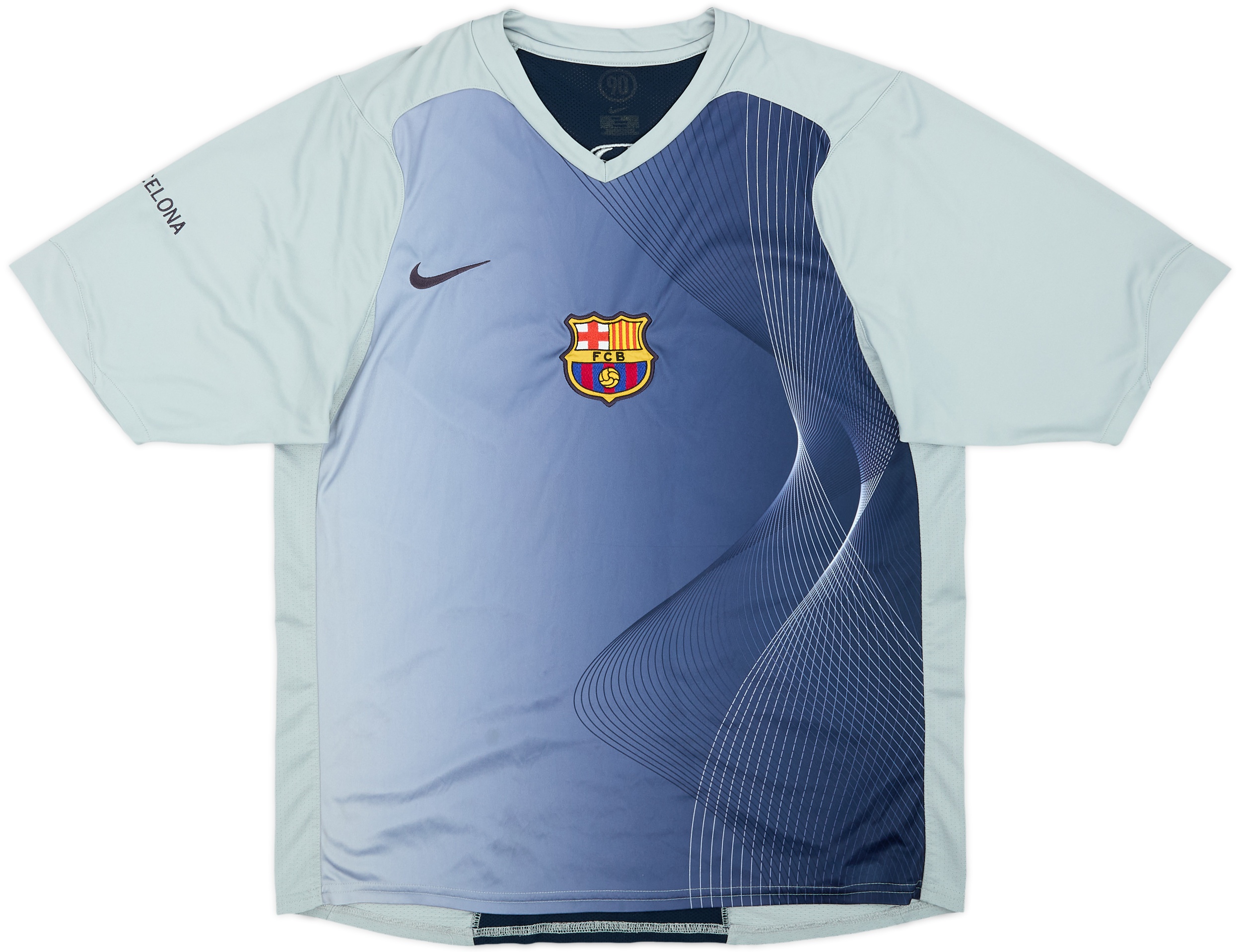 2006-07 Barcelona Nike Training Shirt - 8/10 - (M)