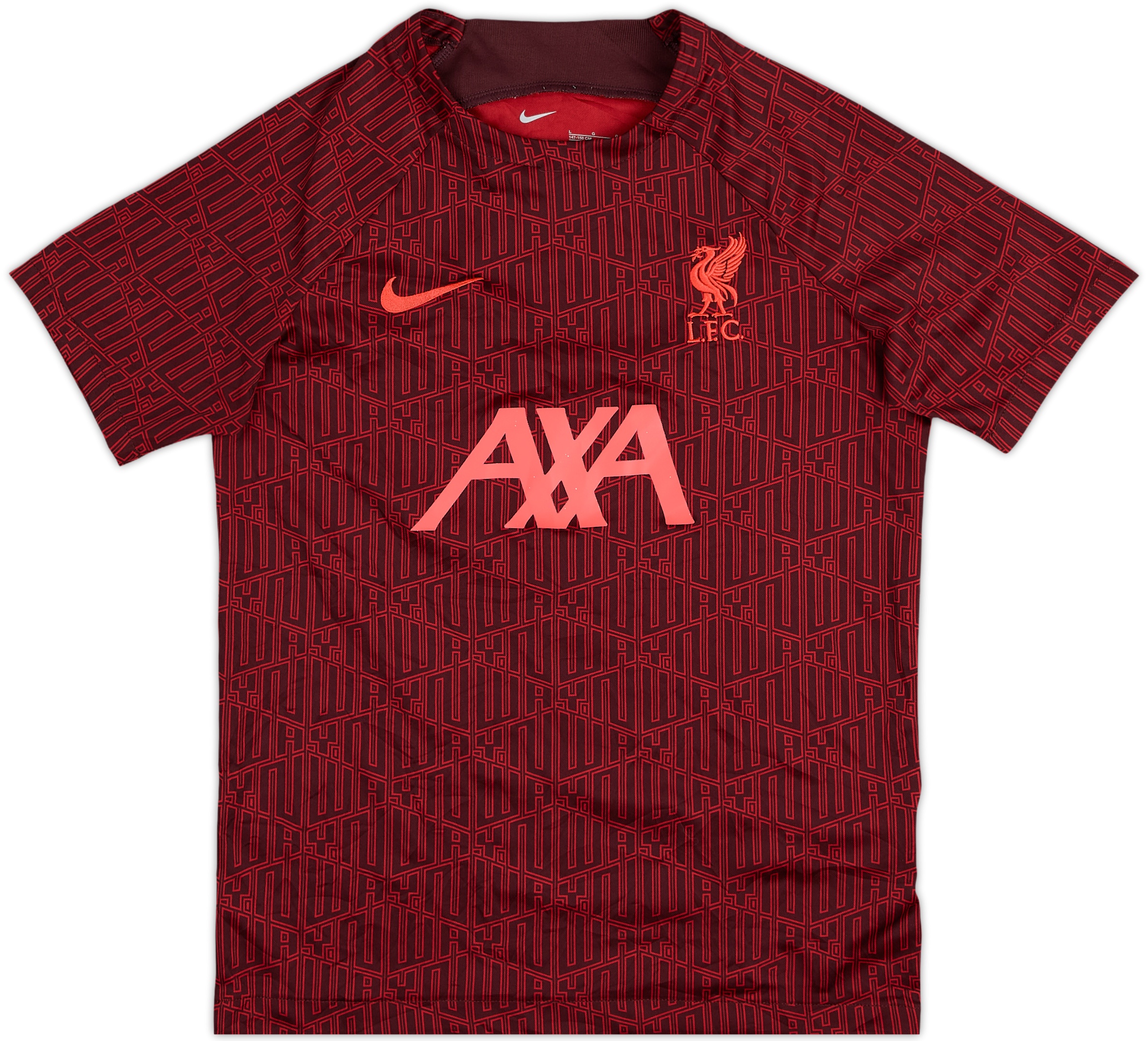 2022-23 Liverpool Nike Training Shirt - 8/10 - (L.Boys)