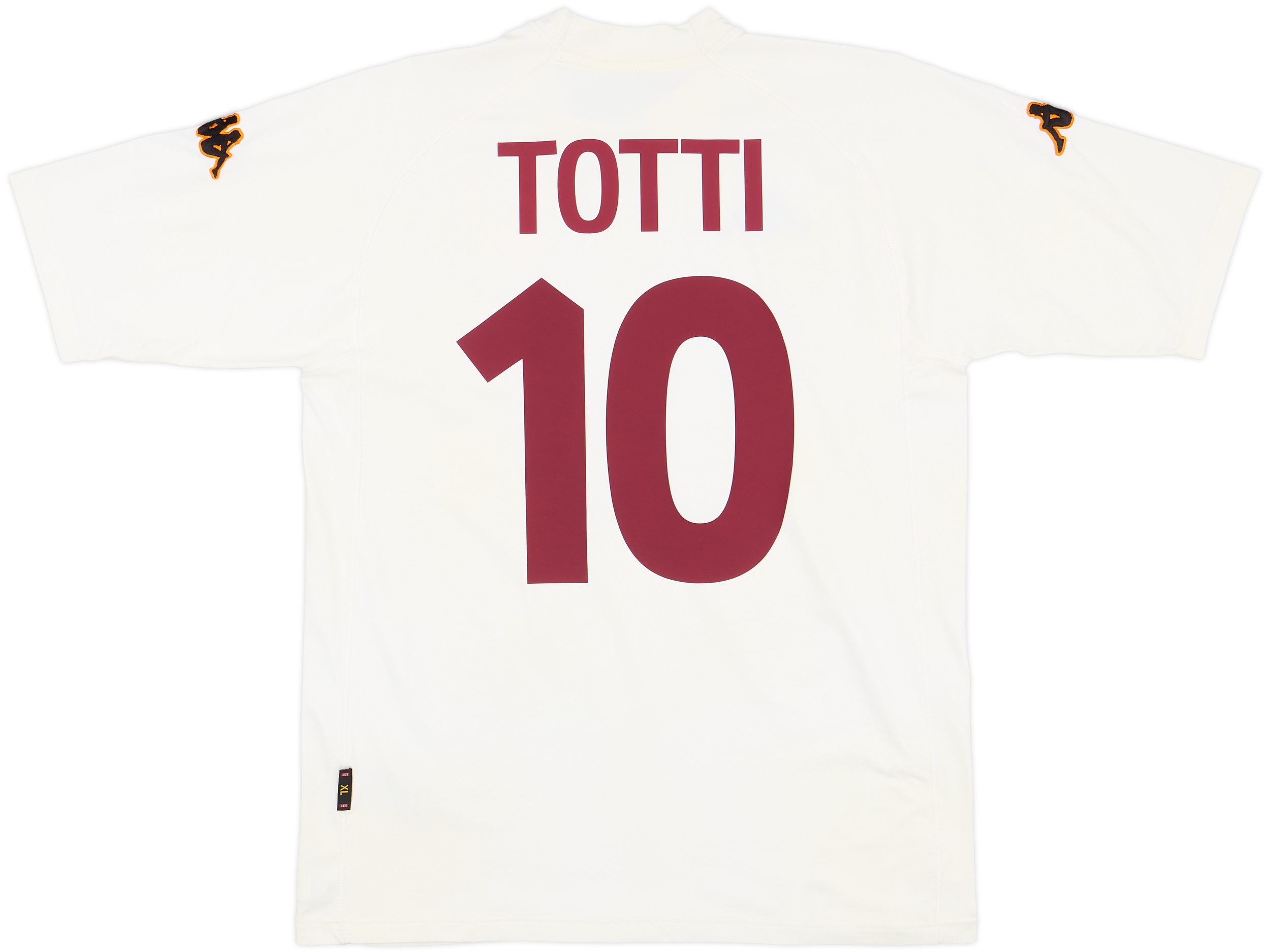 ウェア 04-05 ROMA TOTTI #10 2004-05 Roma Home Shirt Totti #10 - 5/10 - (L)