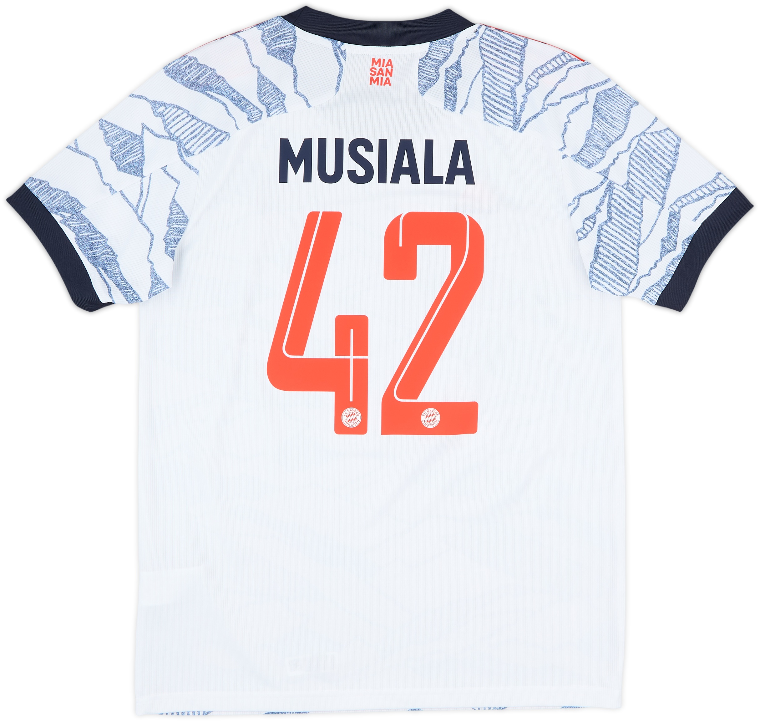 adidas FC Bayern München Tシャツ MUSIALA 42 2022-23 Bayern Munich Authentic Third Shirt Musiala #42 - 9