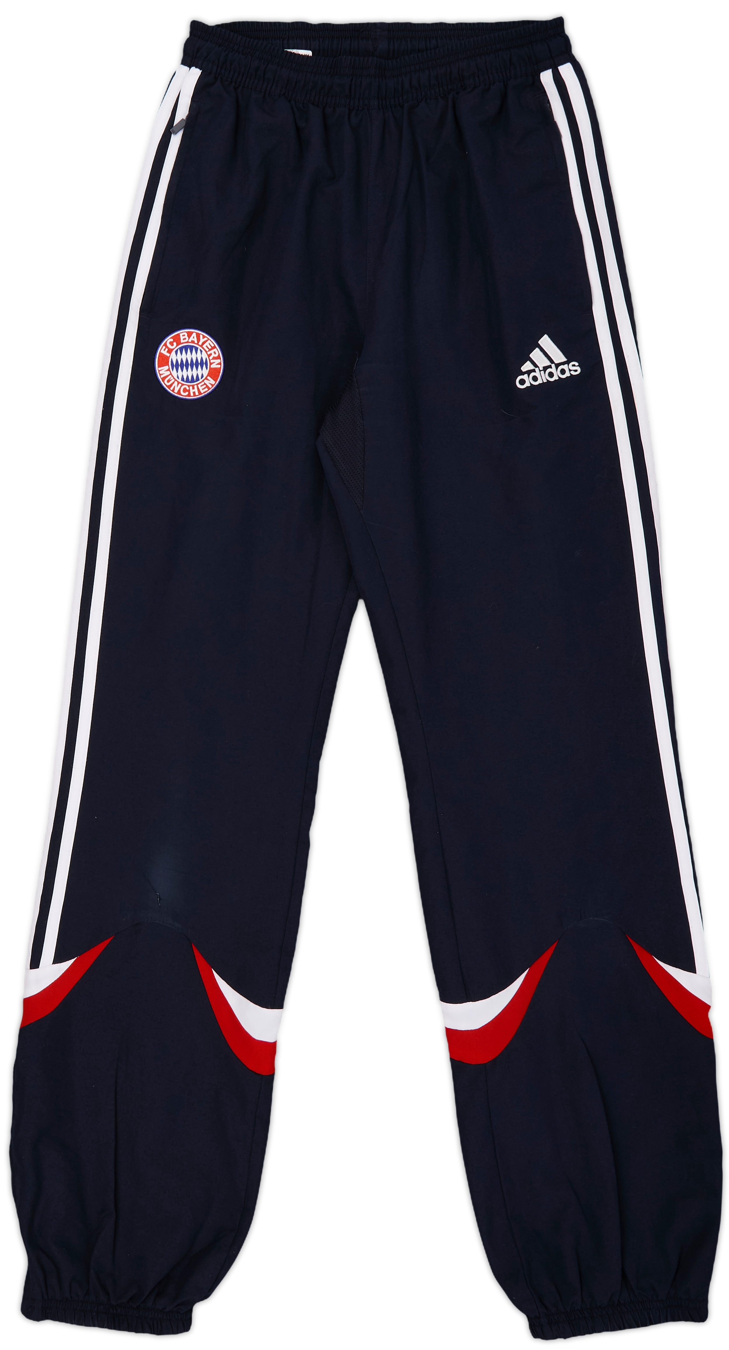 2008-09 Bayern Munich adidas Track Pants/Bottoms - 8/10 - (XL.Boys)