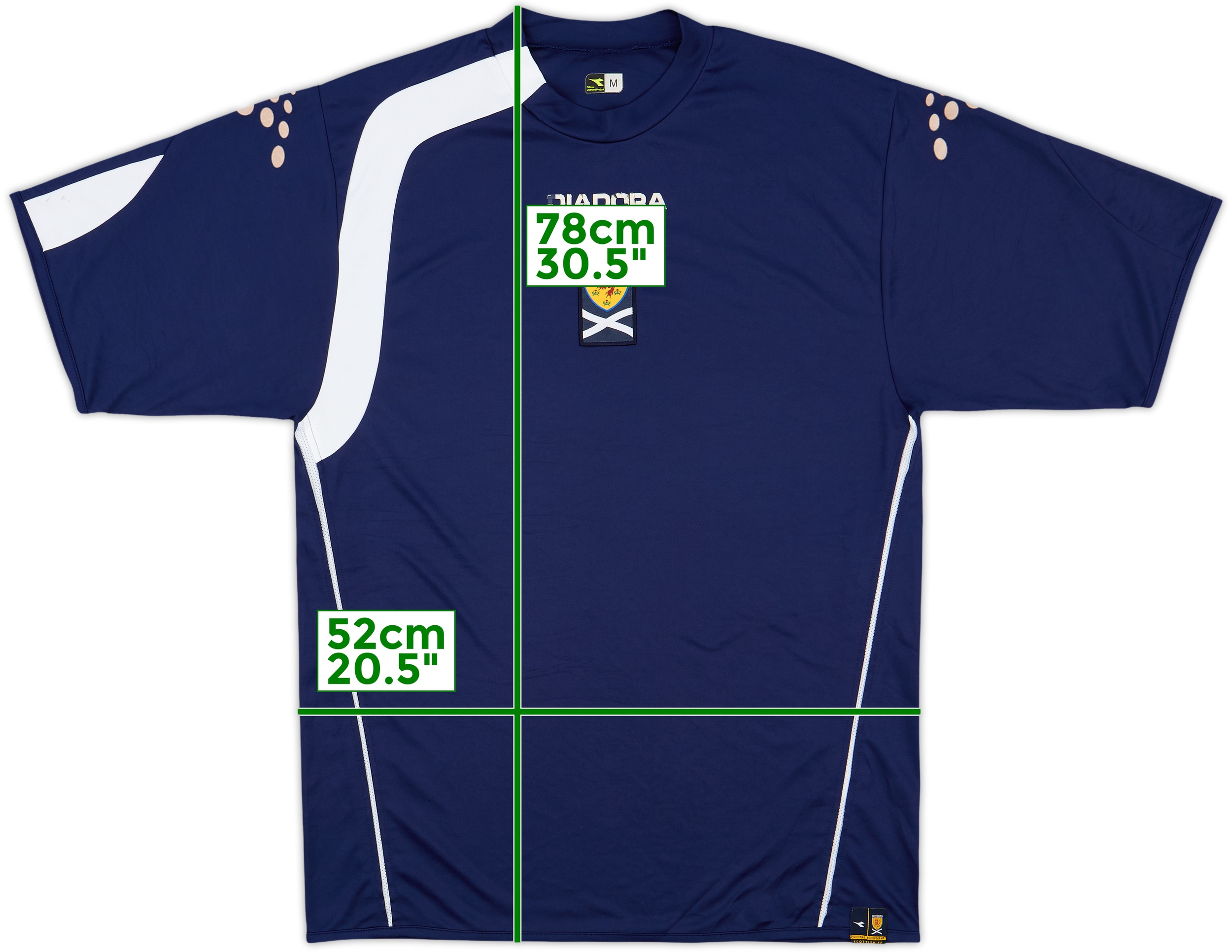 ウェア DIADORA Scotland 2004 2005 2006 110725595648-
