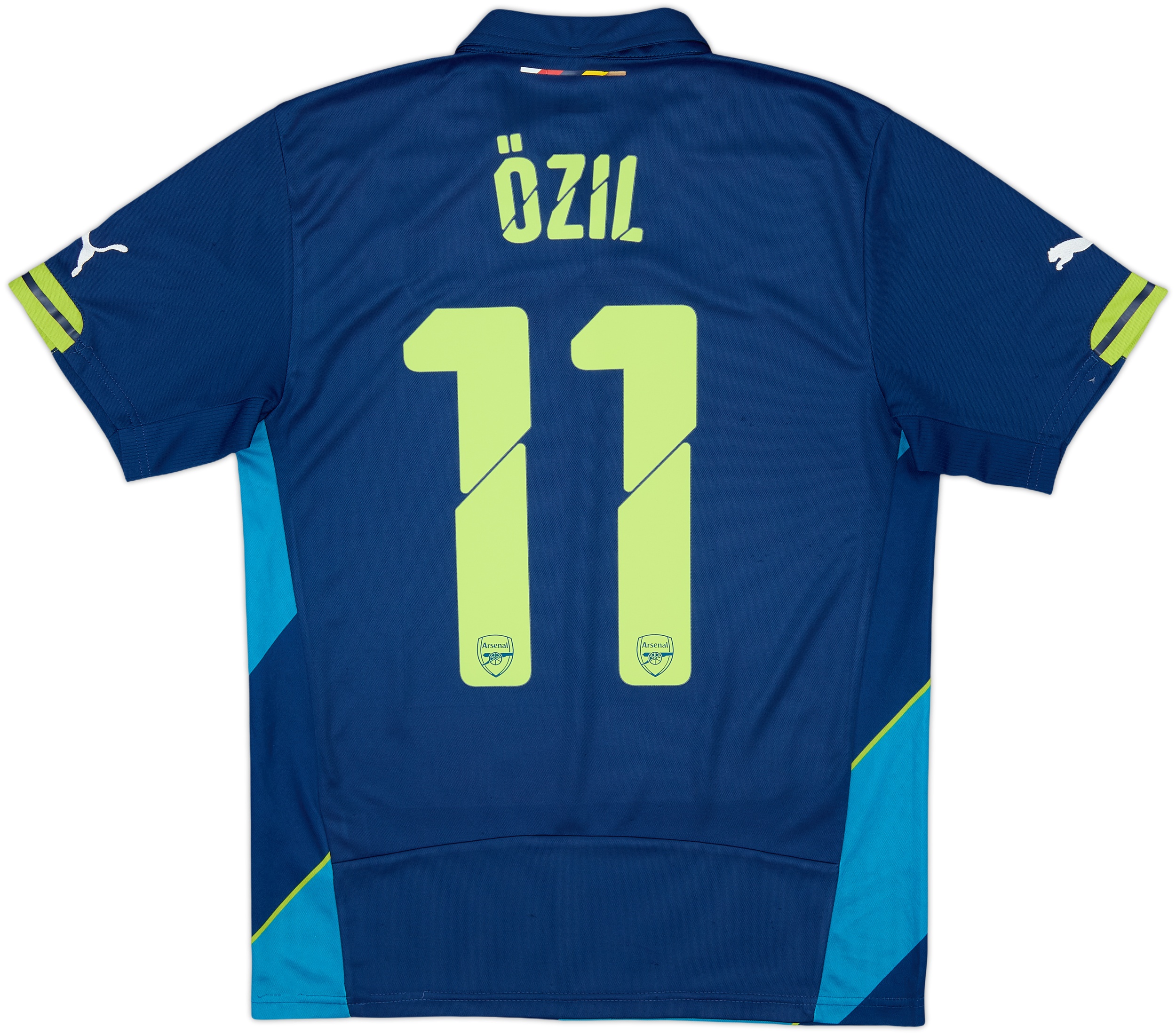 アーセナル ÖZIL 11 14/15ユニホーム 2014-15 Arsenal Third Shirt Ozil #11 - 6/10 - (S)