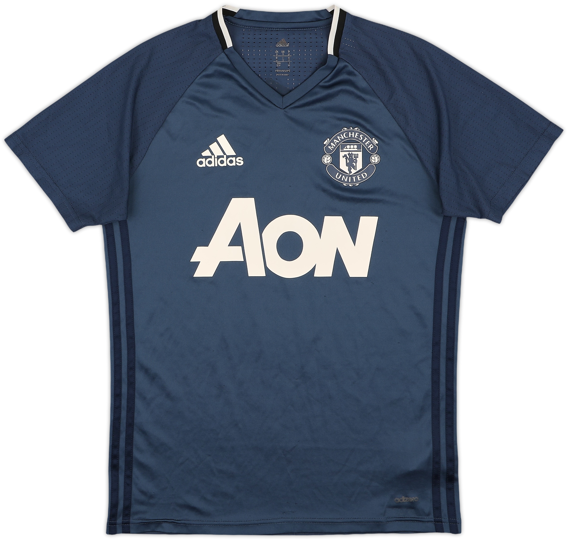 2016-17 Manchester United adizero Training Shirt - 8/10 - (S)