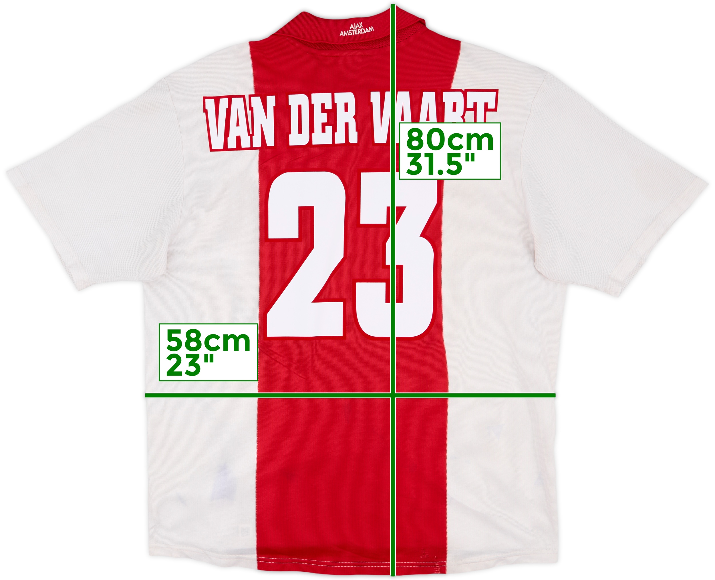 VAN DER VAART 背番号23 シャツ オレンジ ネイビー VAN DER VAART 背番号23 シャツ オレンジ ネイビー VAN DER