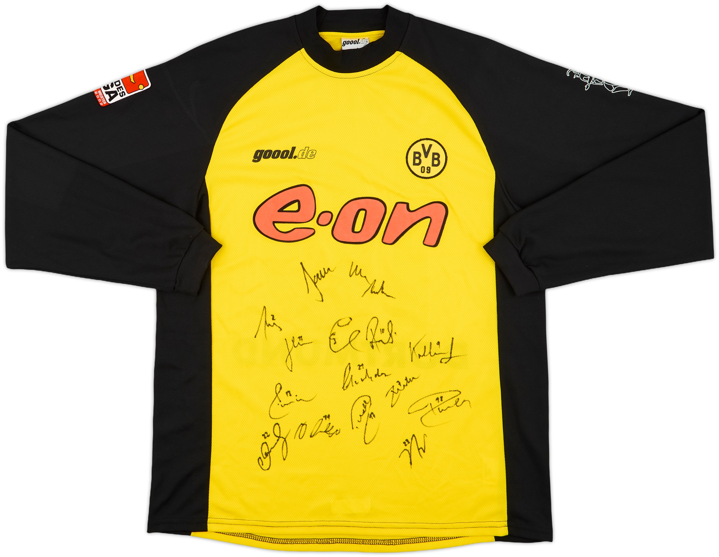 ウェア 04-05 Dortmund Signature Game Shirt 04-05 Dortmund Signature Game Shirt