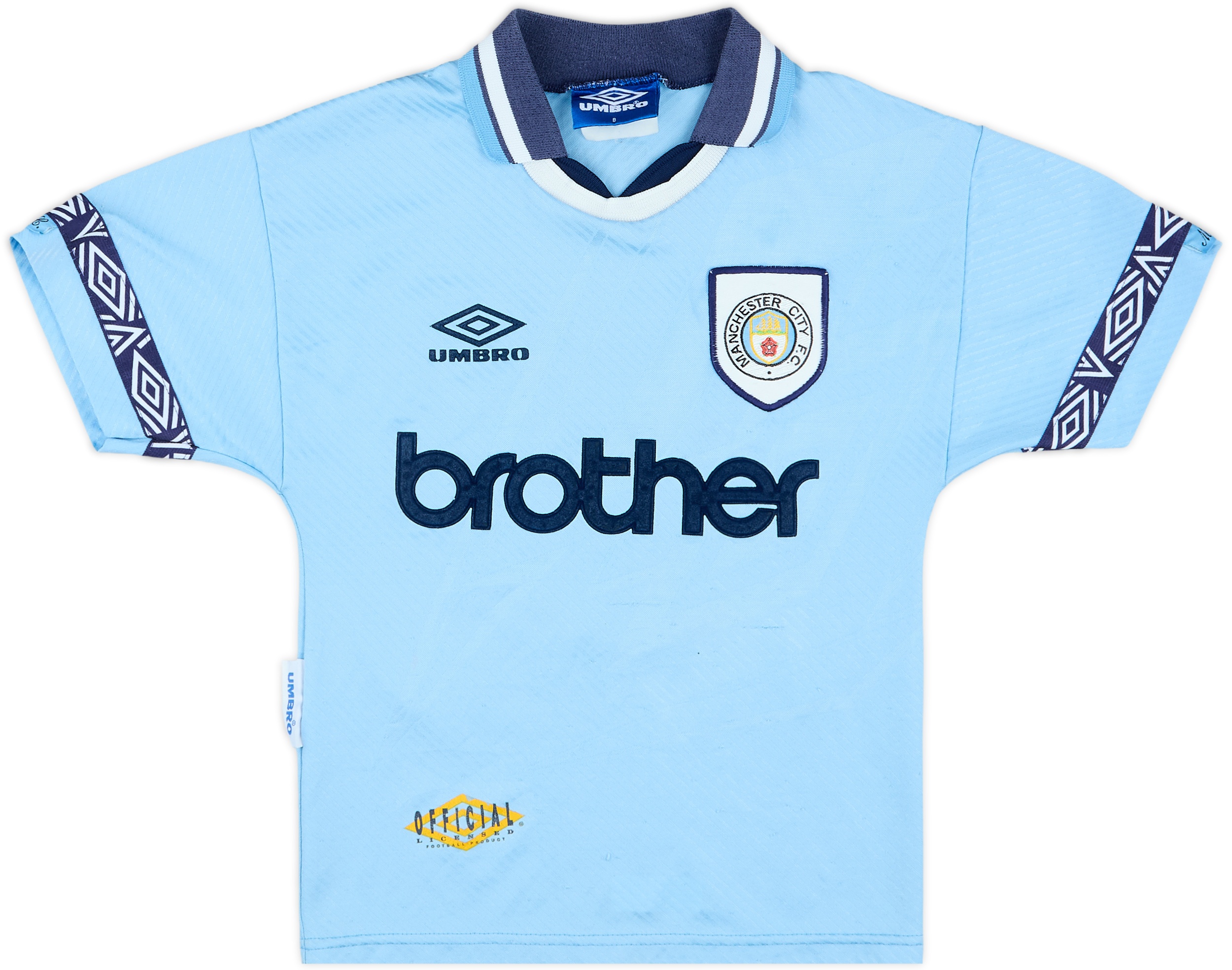 【正規品 93/95 UMBRO Manchester City home】 MANCHESTER CITY 1993 1994 HOME SHIRT FOOTBALL SOCCER JERSEY