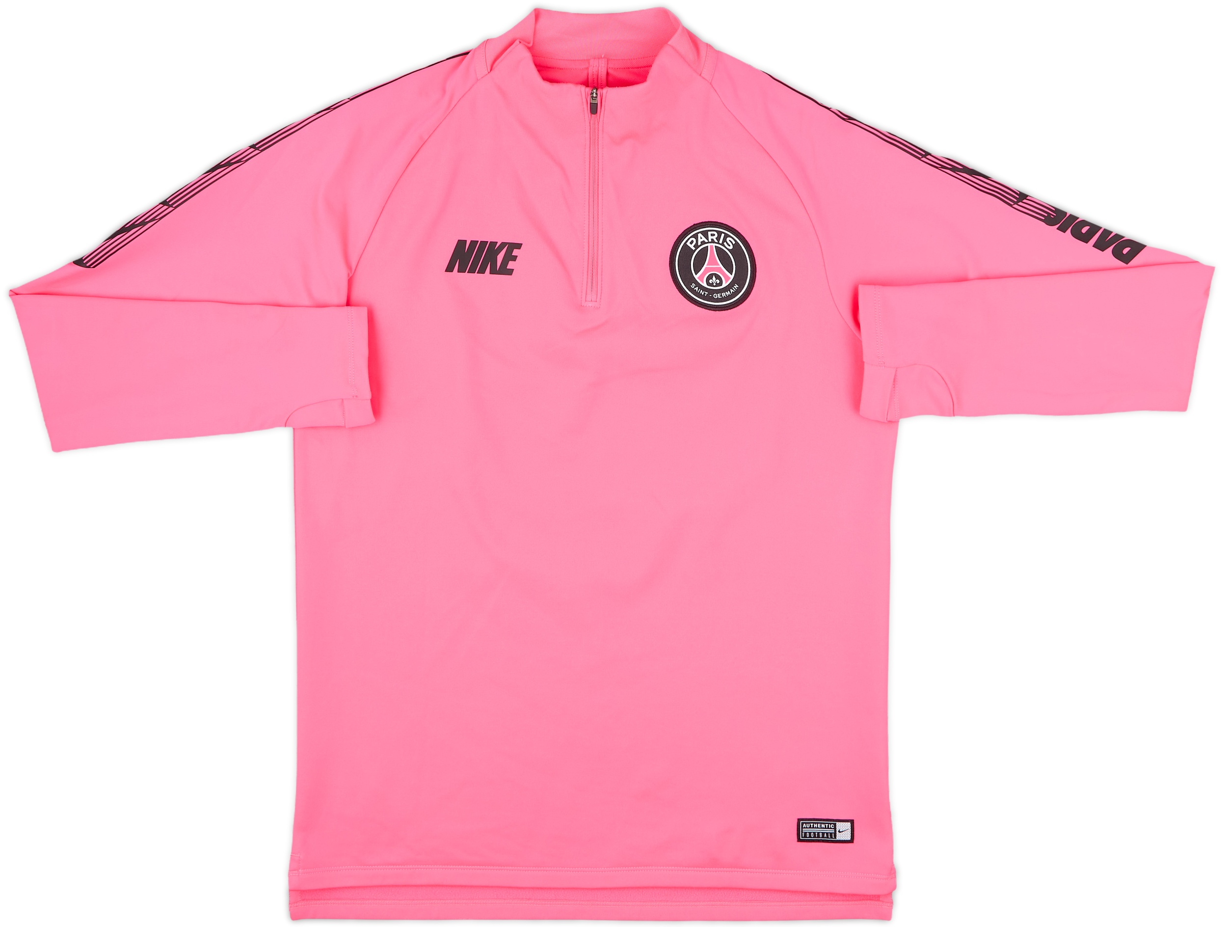 2019-20 Paris Saint-Germain Nike 1/4 Zip Training Top - 8/10