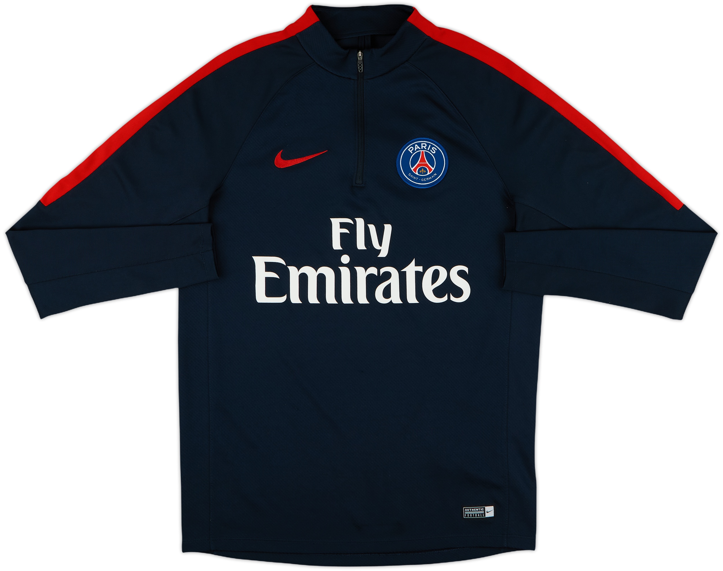 ウェア Paris Saint Germant 2020-21 Paris Saint-Germain 1/4 Zip Training Top - 4/10 - (L)