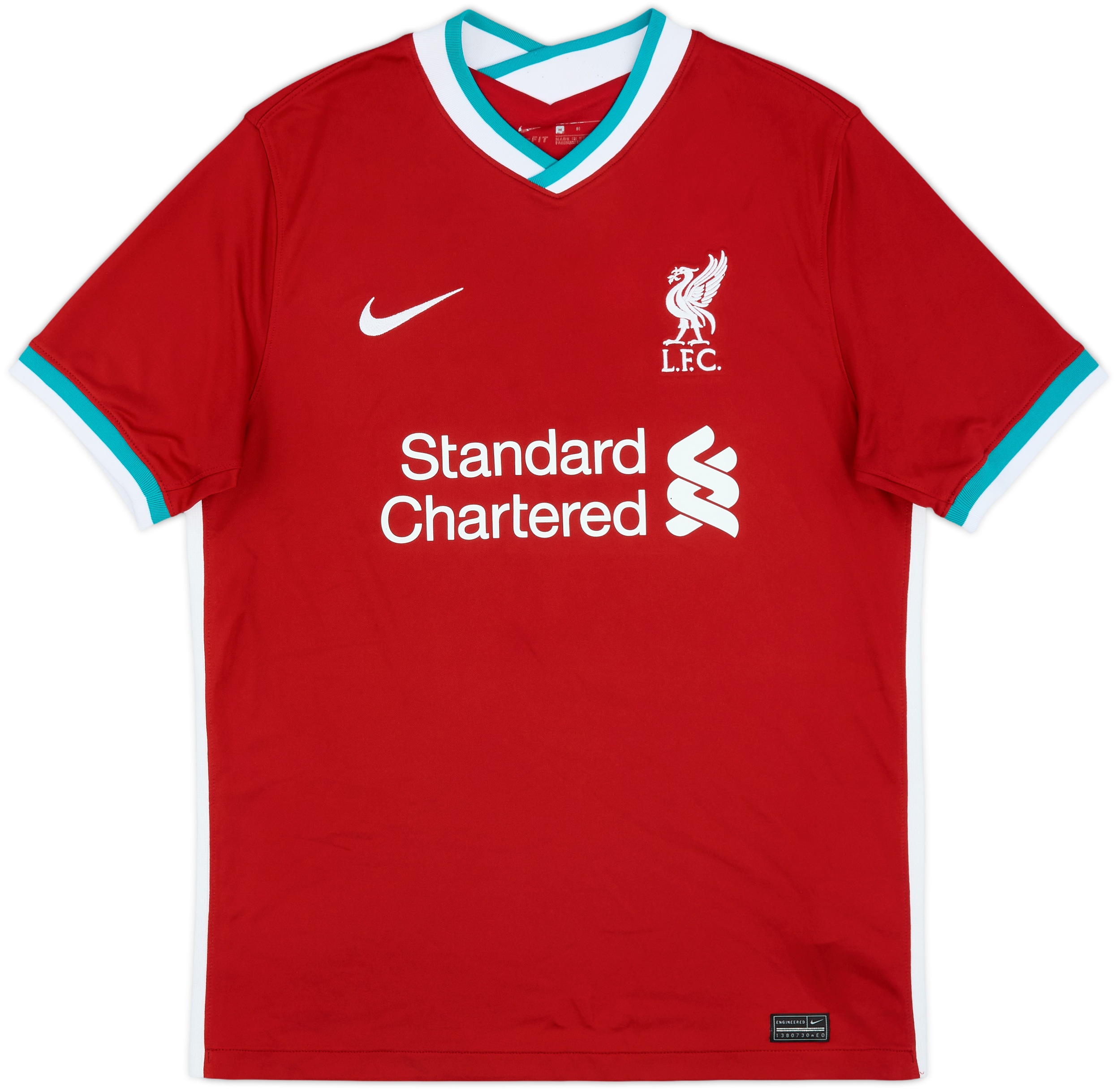 リバプール HENDERSON 14 シャツ 2020-21 Liverpool Home Shirt Henderson #14 - 5/10 - (XL)