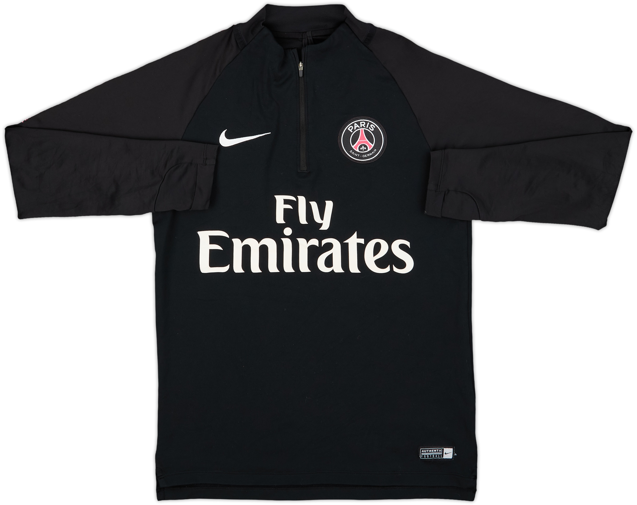 2018-19 Paris Saint-Germain Nike 1/4 Zip Training Top - 8/10