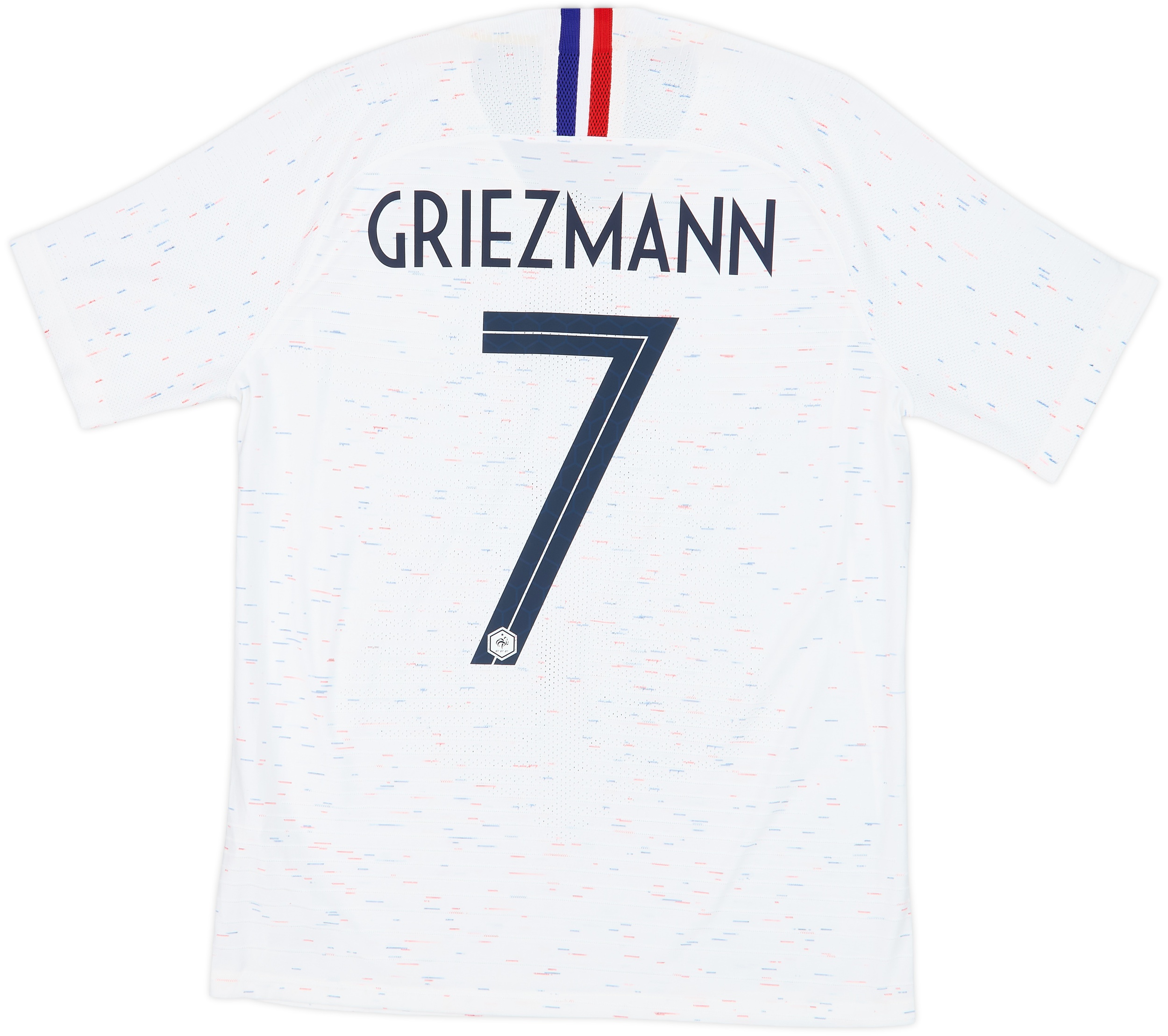 [美品] フランス代表2018年レプリカユニフォーム Griezmann 7 NIKE フランス代表 2018 ユニフォーム ホーム 半袖 レプリカ #7