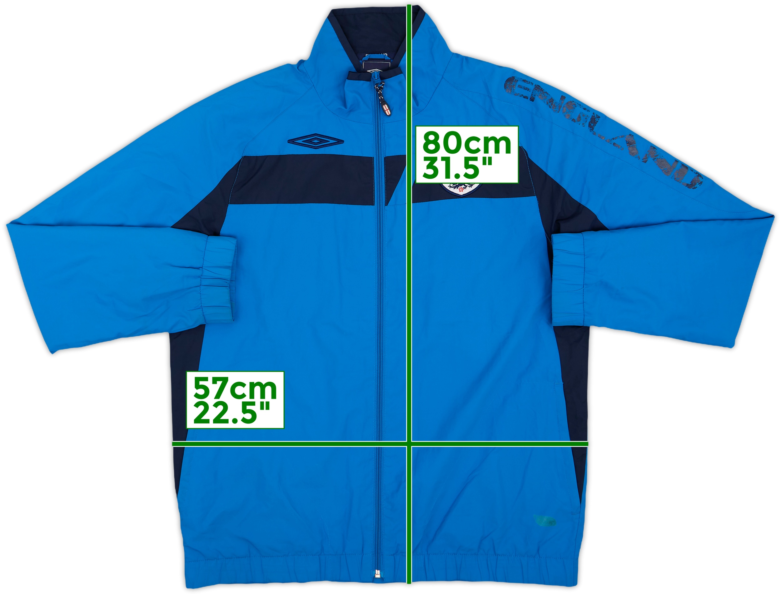 UMBRO - UMBRO(UK)rough&amp;swellレタードアスレチックジャケット 中古・古着通販】UMBRO (アンブロ) rough swell (ラフアンド