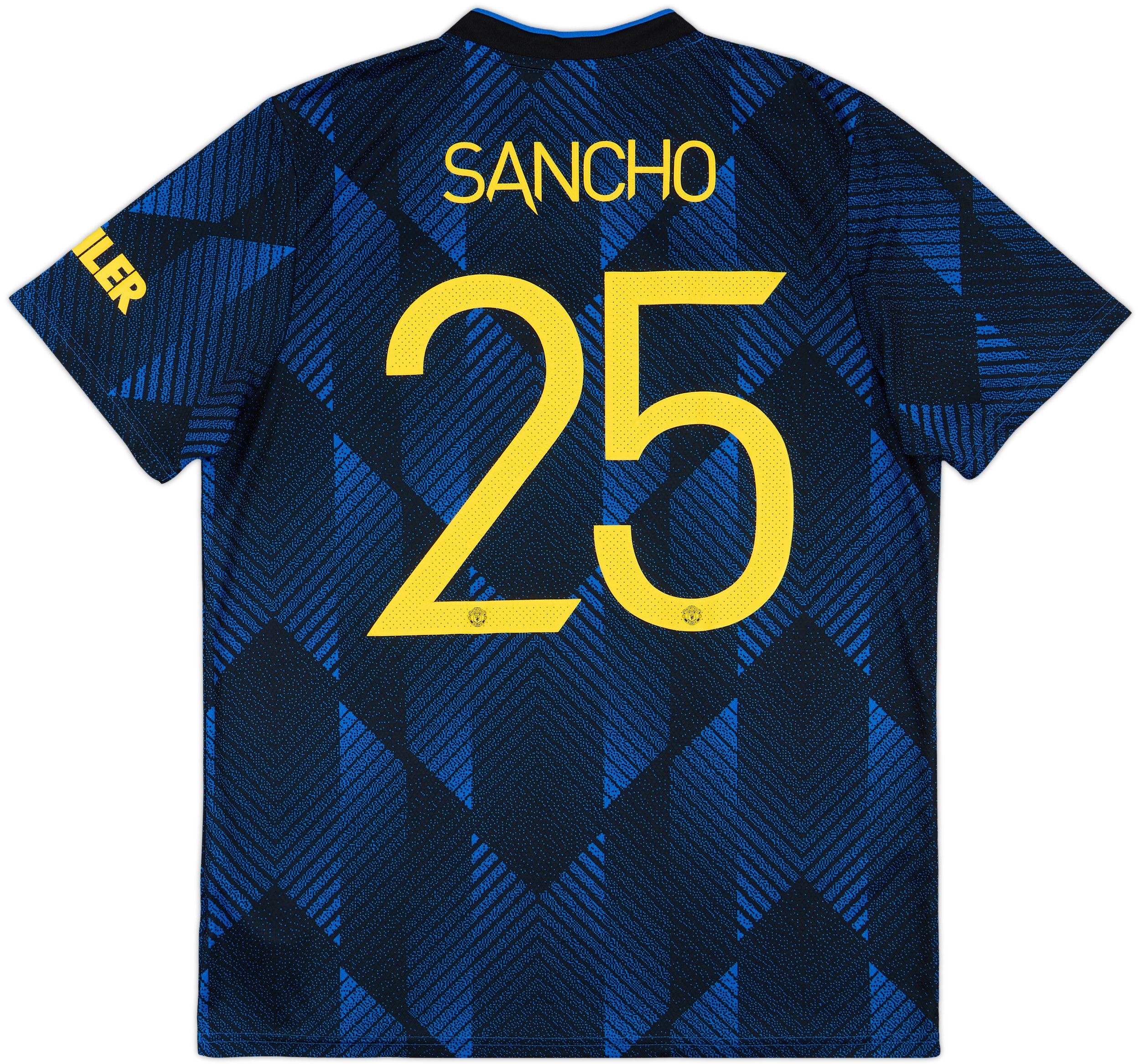 2021-22 Manchester United Third Shirt Sancho #25 - 10/10 - (L)