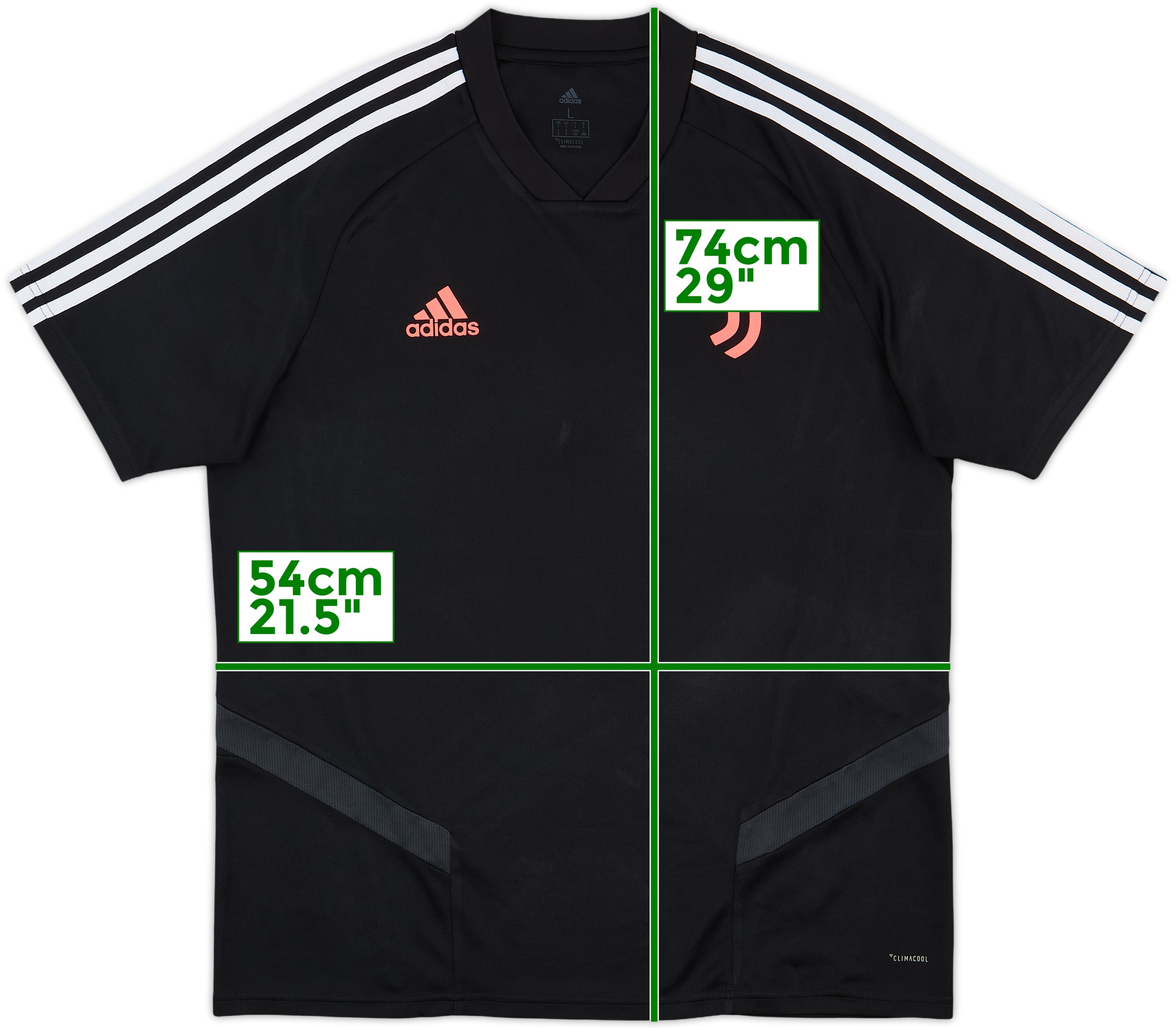 adidas Juventus シャツ Lサイズ 未使用 Rare Juventus Italy 2019-2020 Home Football Jersey Size L