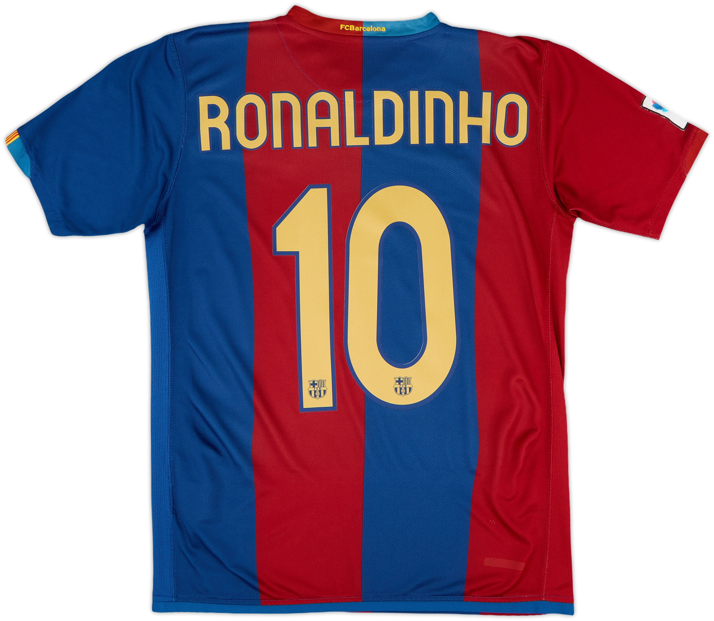 FC Barcelona Ronaldinho 10番 シャツ s-l1200.jpg