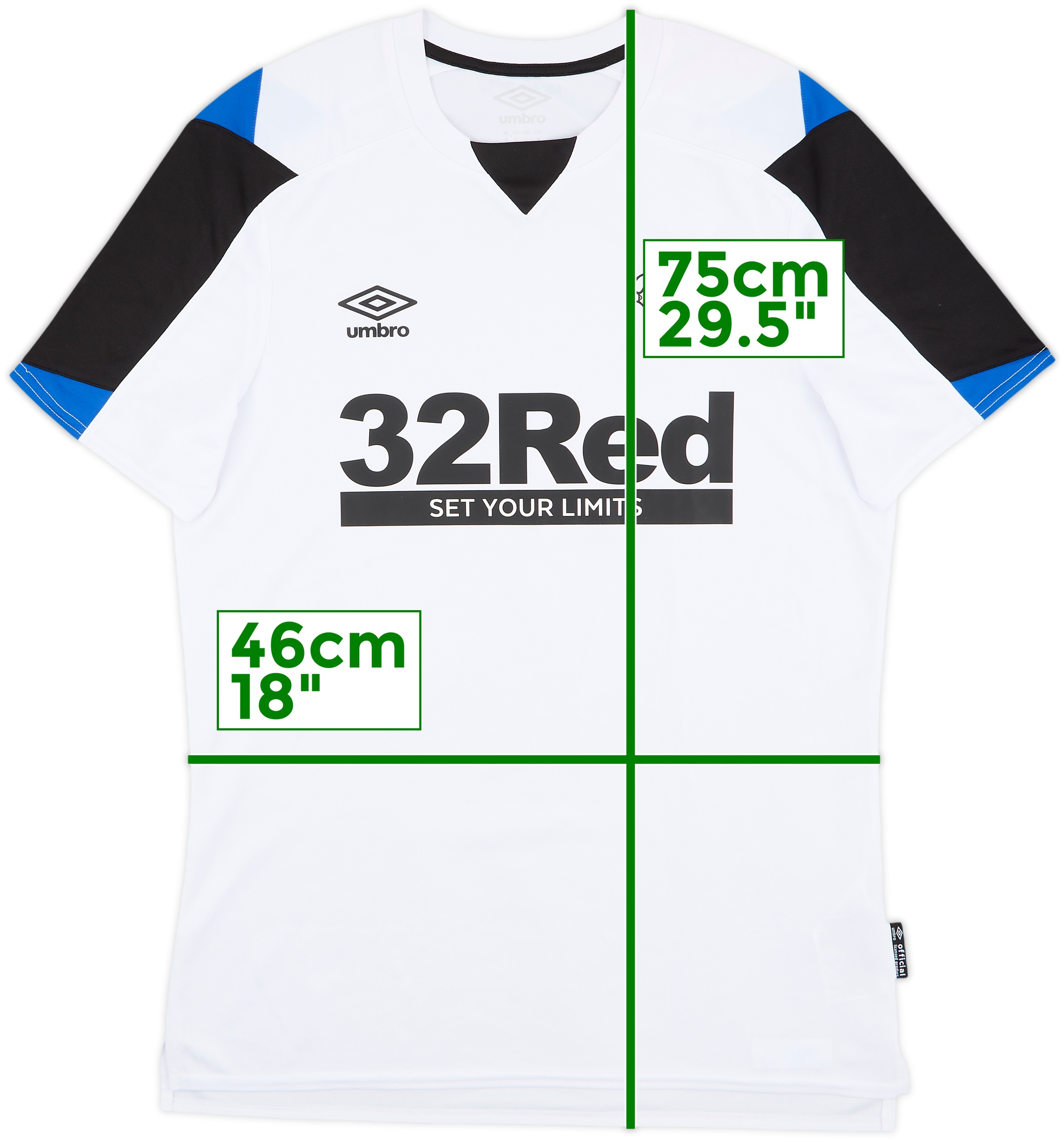 2021-22 Derby Home Shirt - 10/10 - (M)