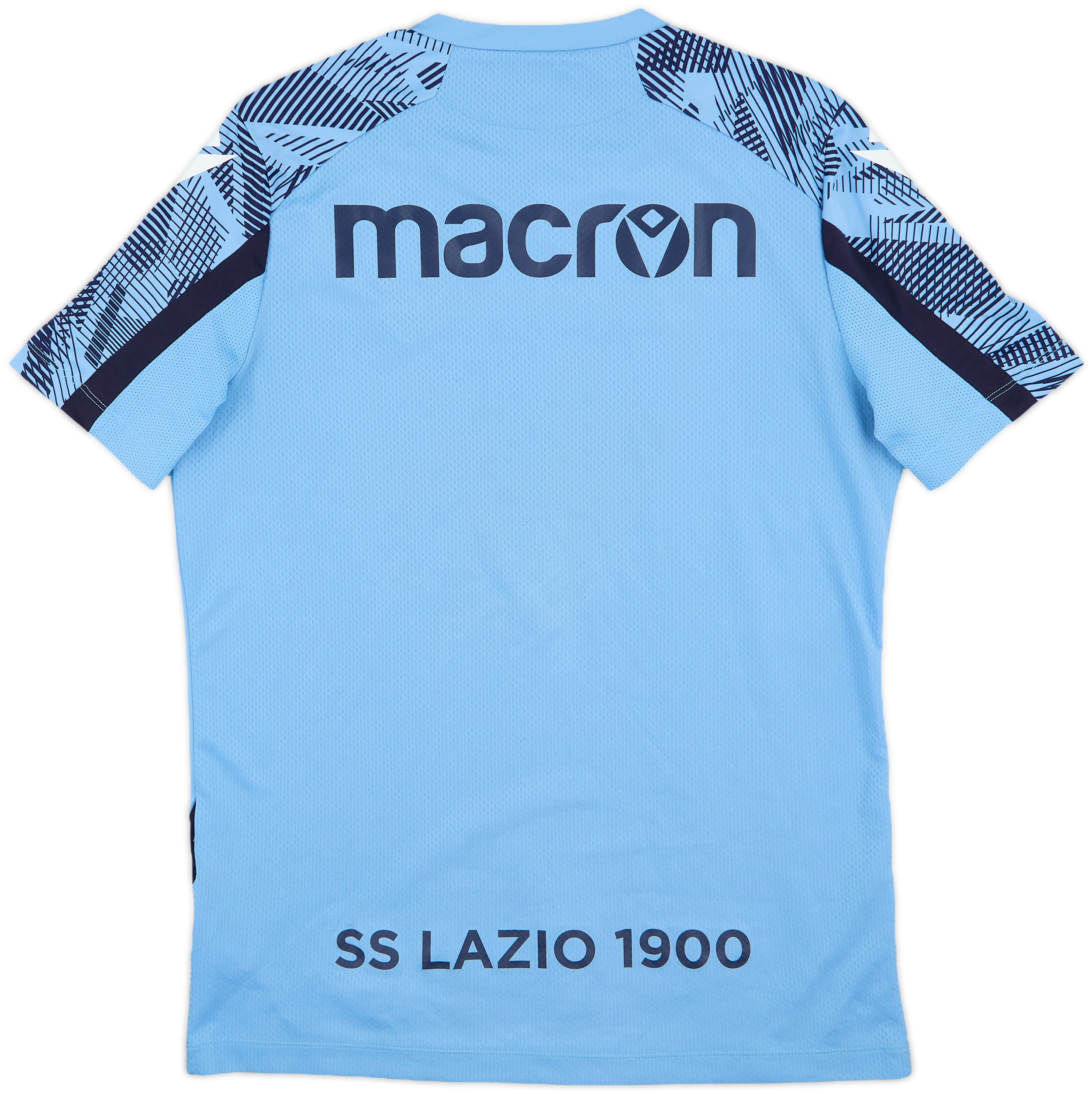 macron　マクロン　ラツィオ　トレーニングシャツ　L　セリエA　プラシャツ macron マクロン ラツィオ トレーニングシャツ L セリエA