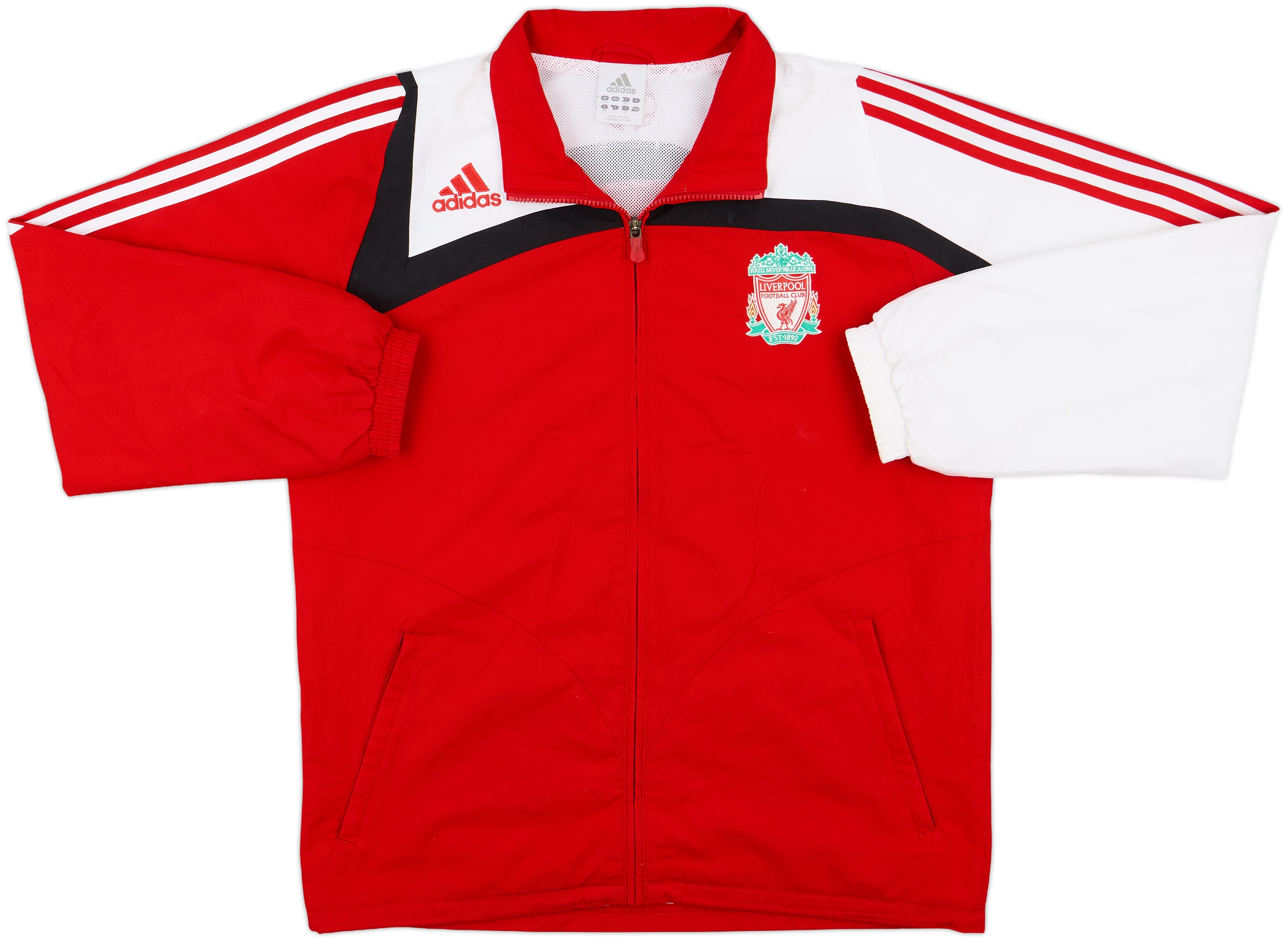 2007 adidas リヴァプール vtg ジャケット liverpool 2007-08 Liverpool adidas Track Jacket - 7/10 - (L)