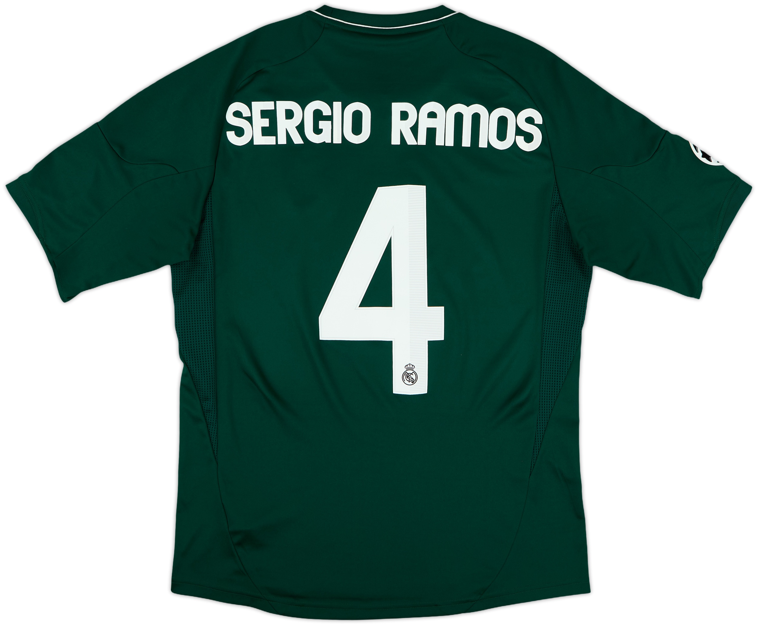 2012-13 Real Madrid CL Third Shirt Sergio Ramos #4 - 8/10 - (M)