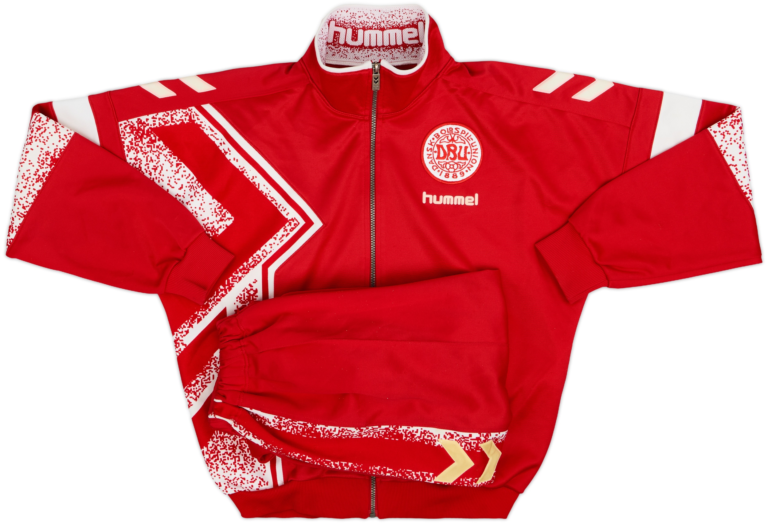 新品未使用　hummel　1995~96 デンマーク代表　セットアップ 111124382271-