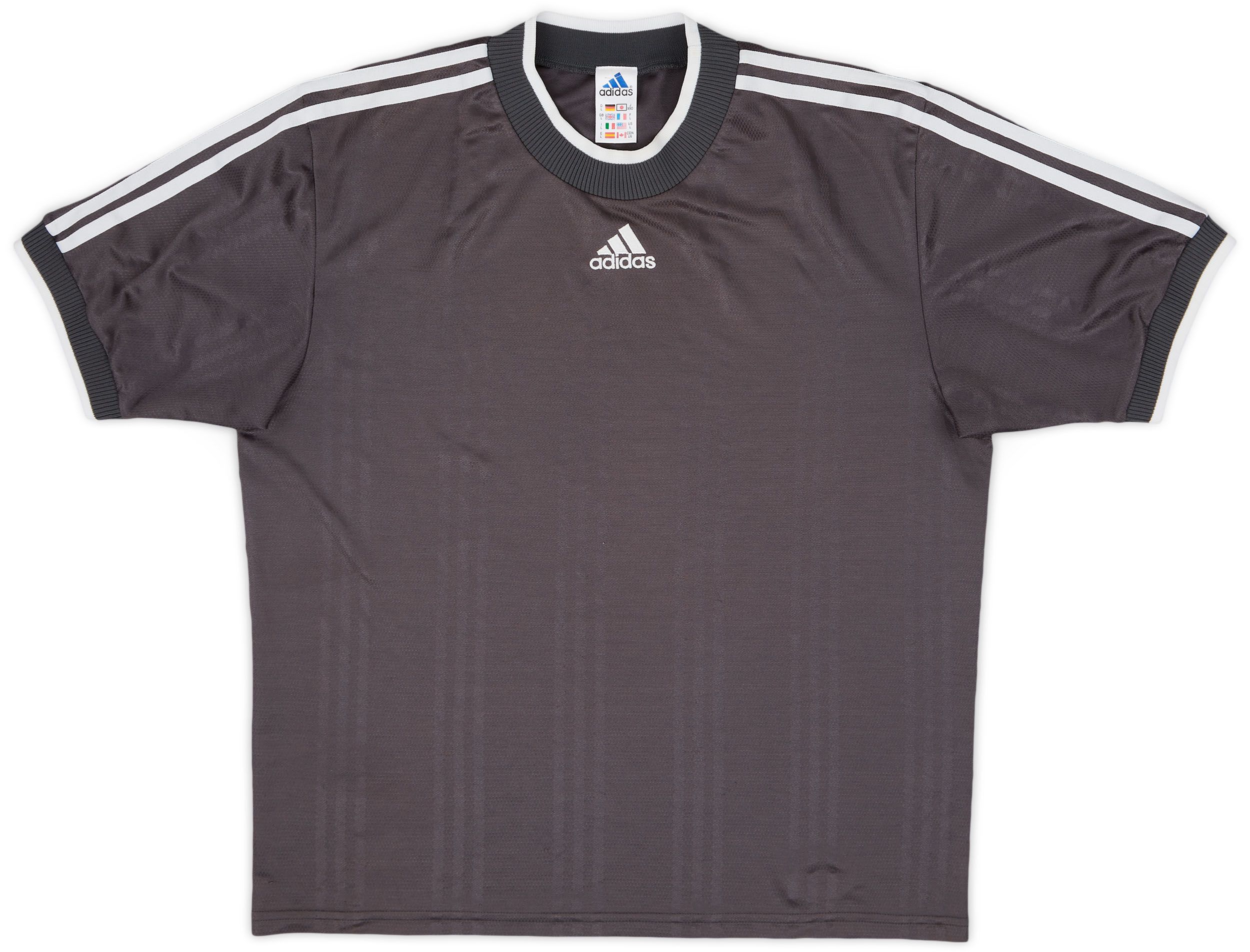 1999 00 adidas Template Training Shirt 9 10 L