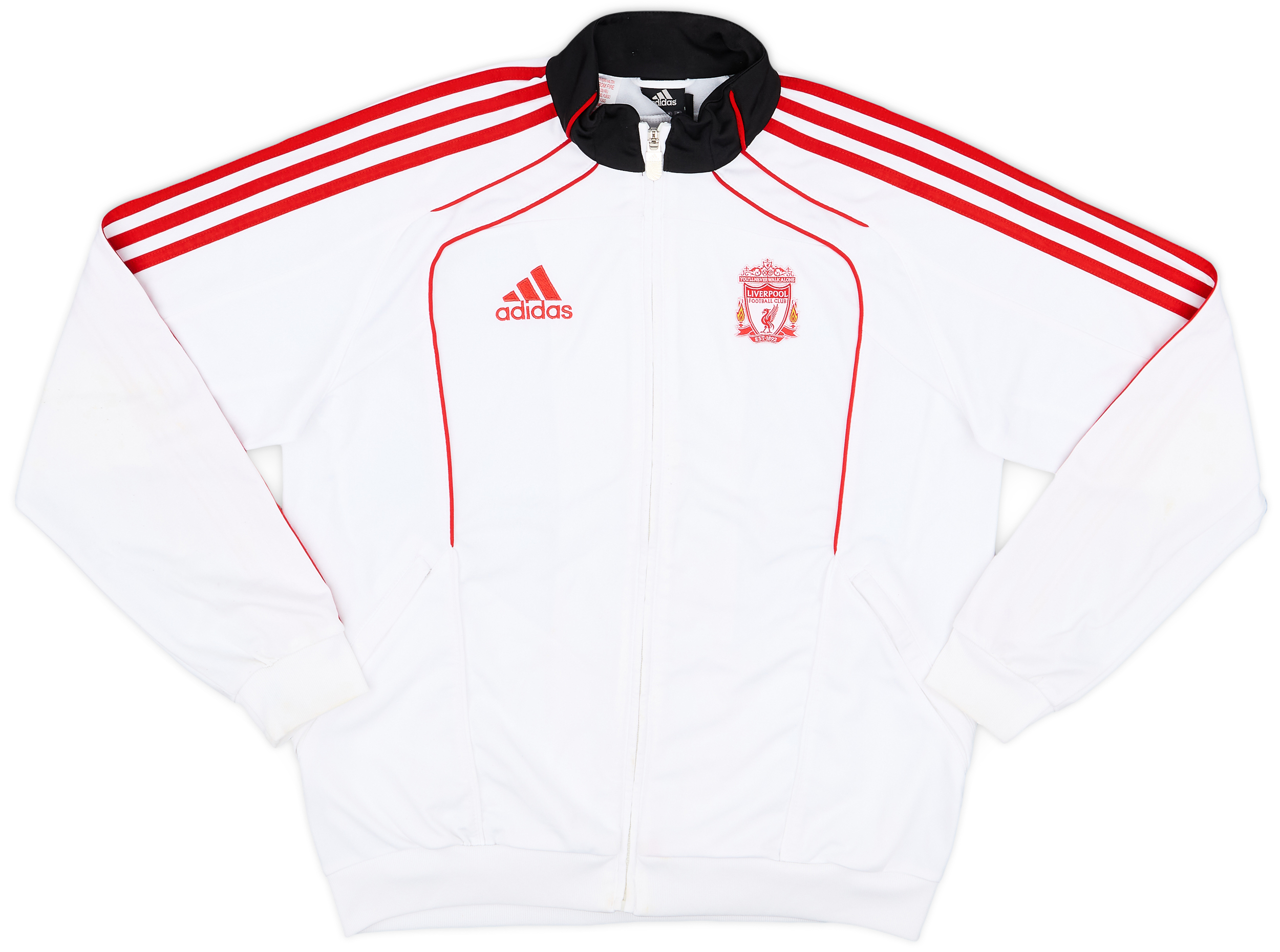 2010-11 Liverpool adidas Track Jacket - 8/10 - (L.Boys) 2010-11 Liverpool adidas Track Jacket - 8/10 - (L.Boys)