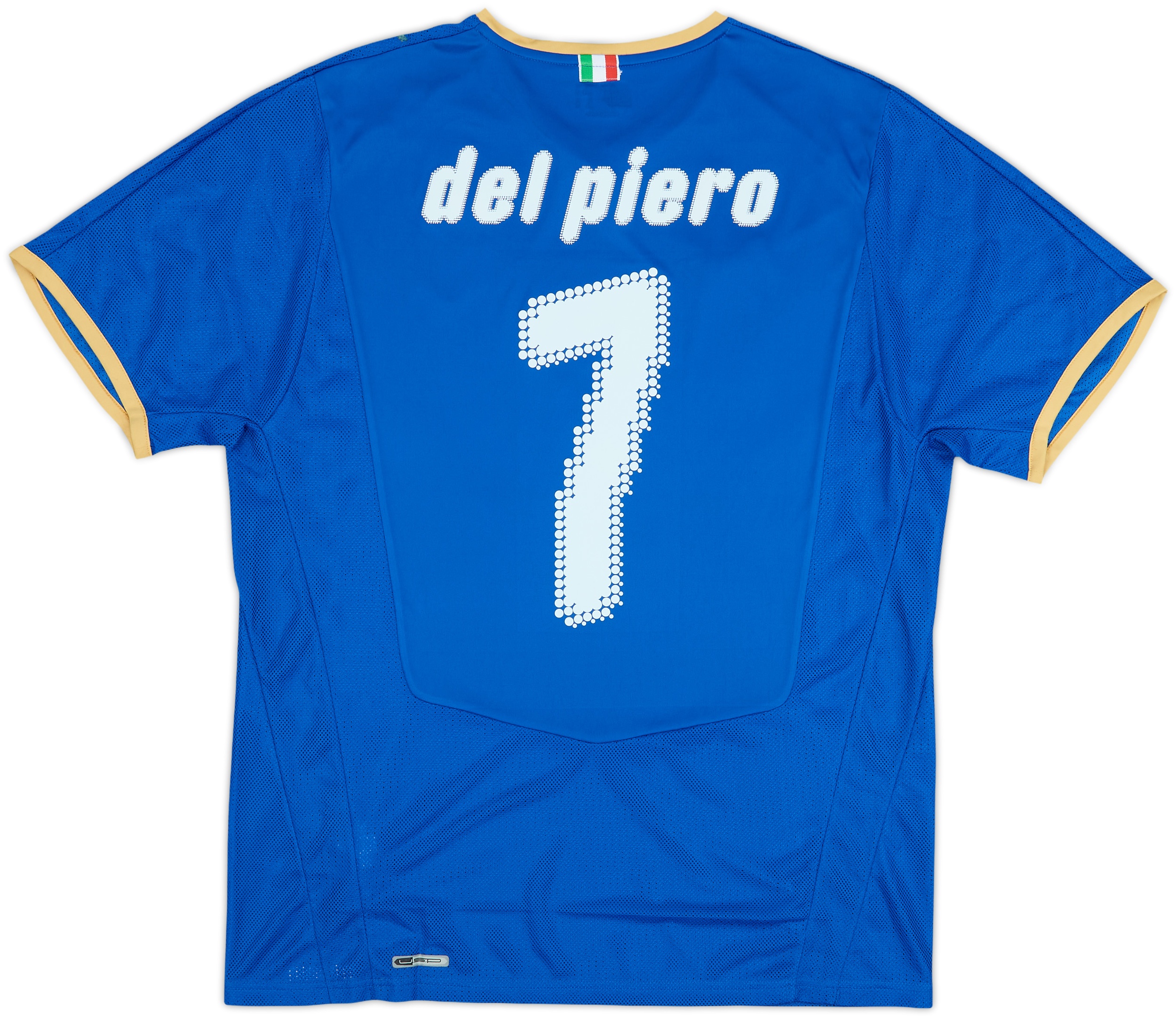 2007-08 Italy Home Shirt Del Piero #7 (L)
